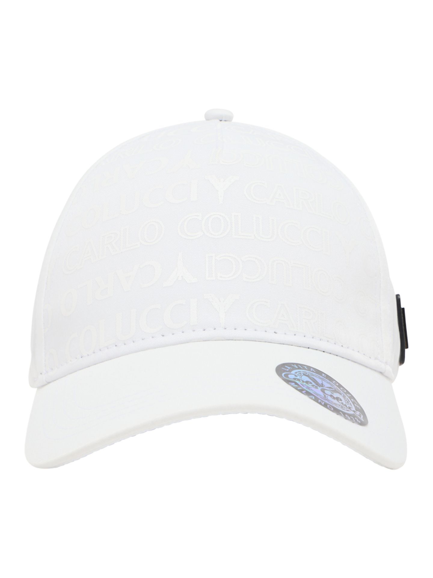 Unisex basecap with monogram print