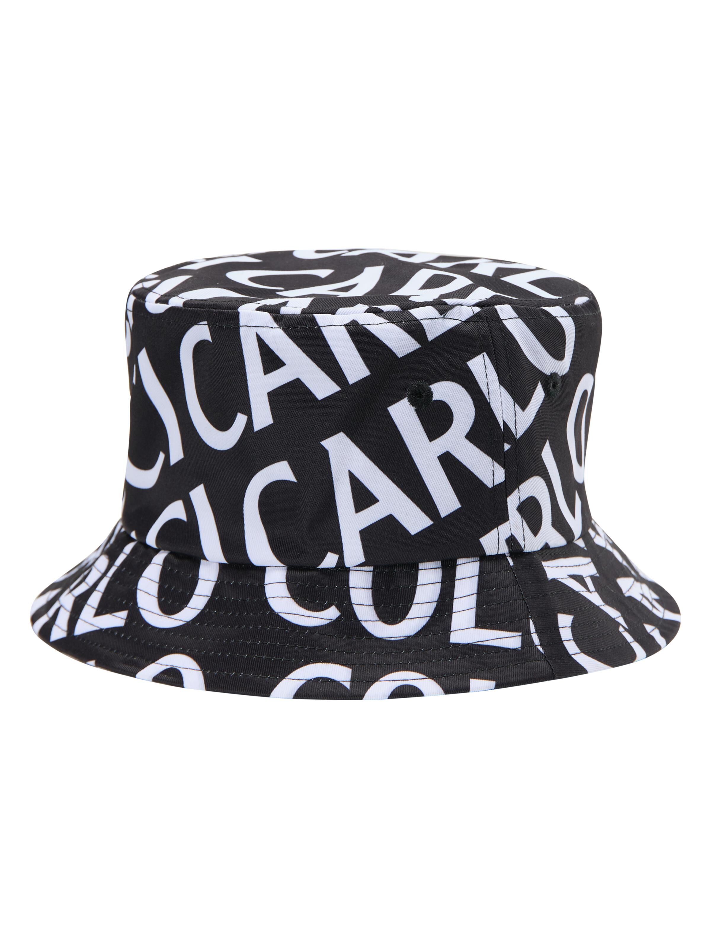 Unisex bucket hat with logo lettering