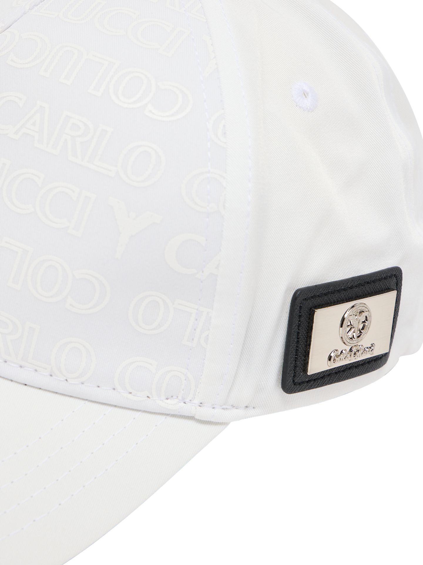 Unisex basecap with monogram print