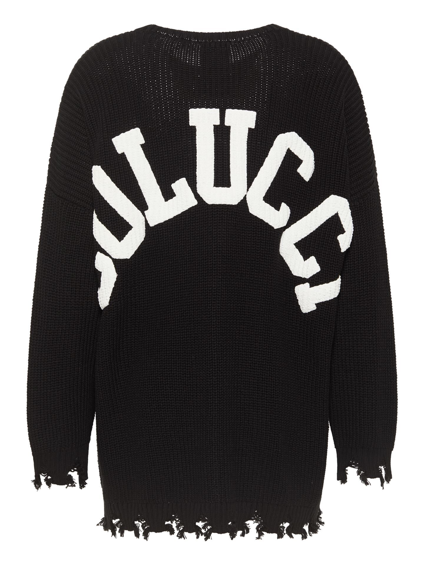 Carlo Colucci Unisex Pullover in Einheitsgröße - Schwarz Schwarz One Size