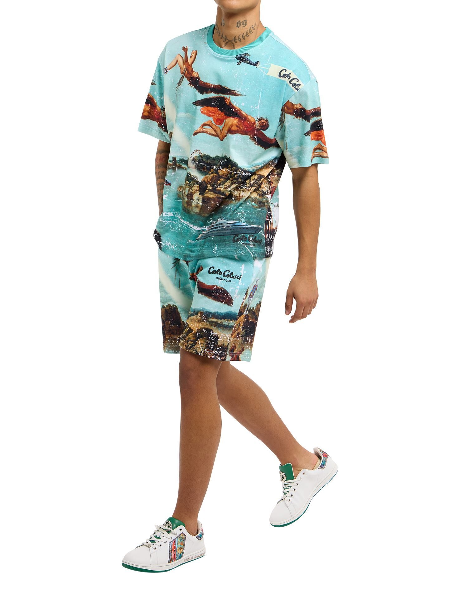 Oversize T-Shirt -Vermächtnis des Ikarus-