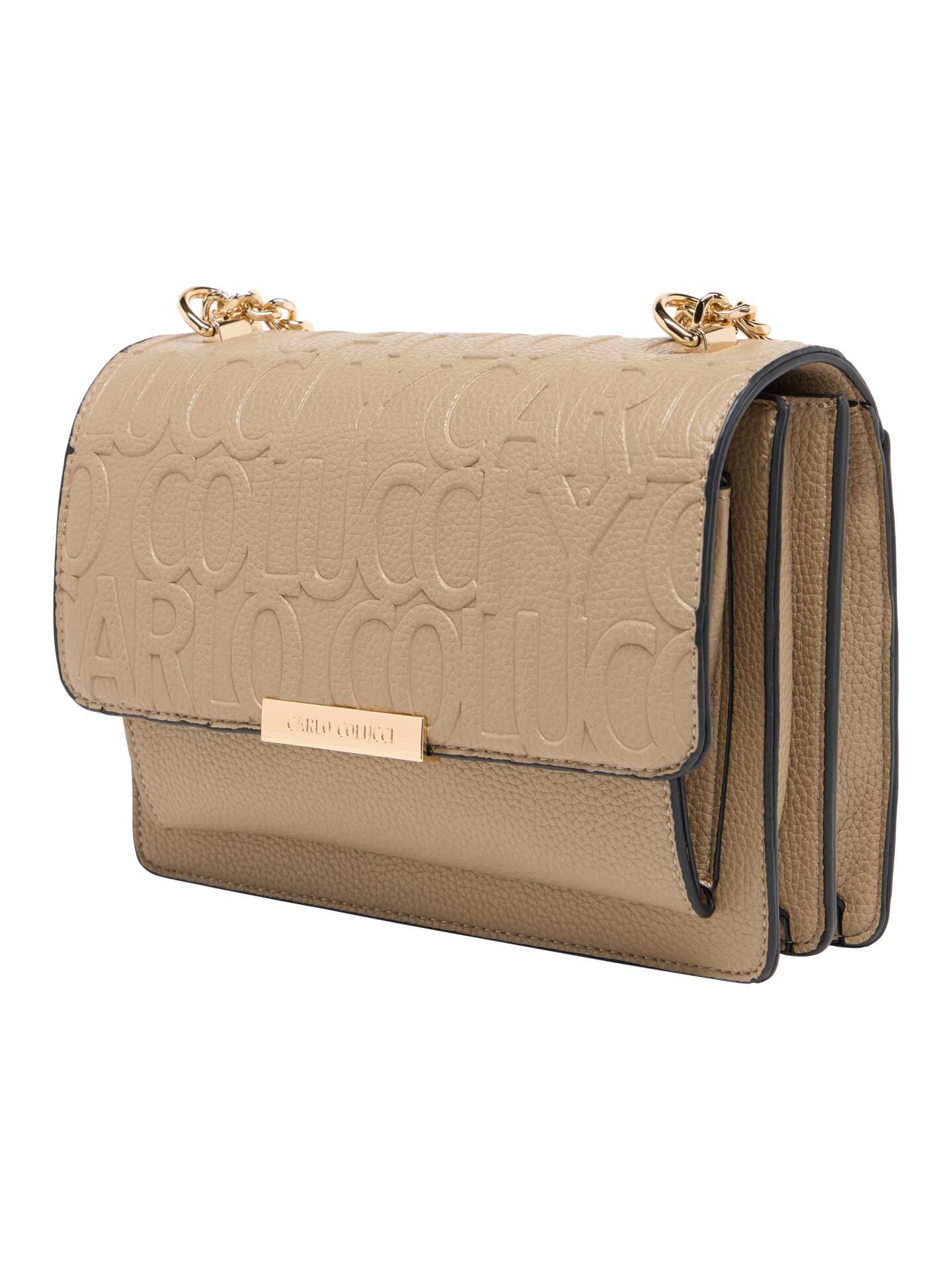  Shoulder bag with embossed logo