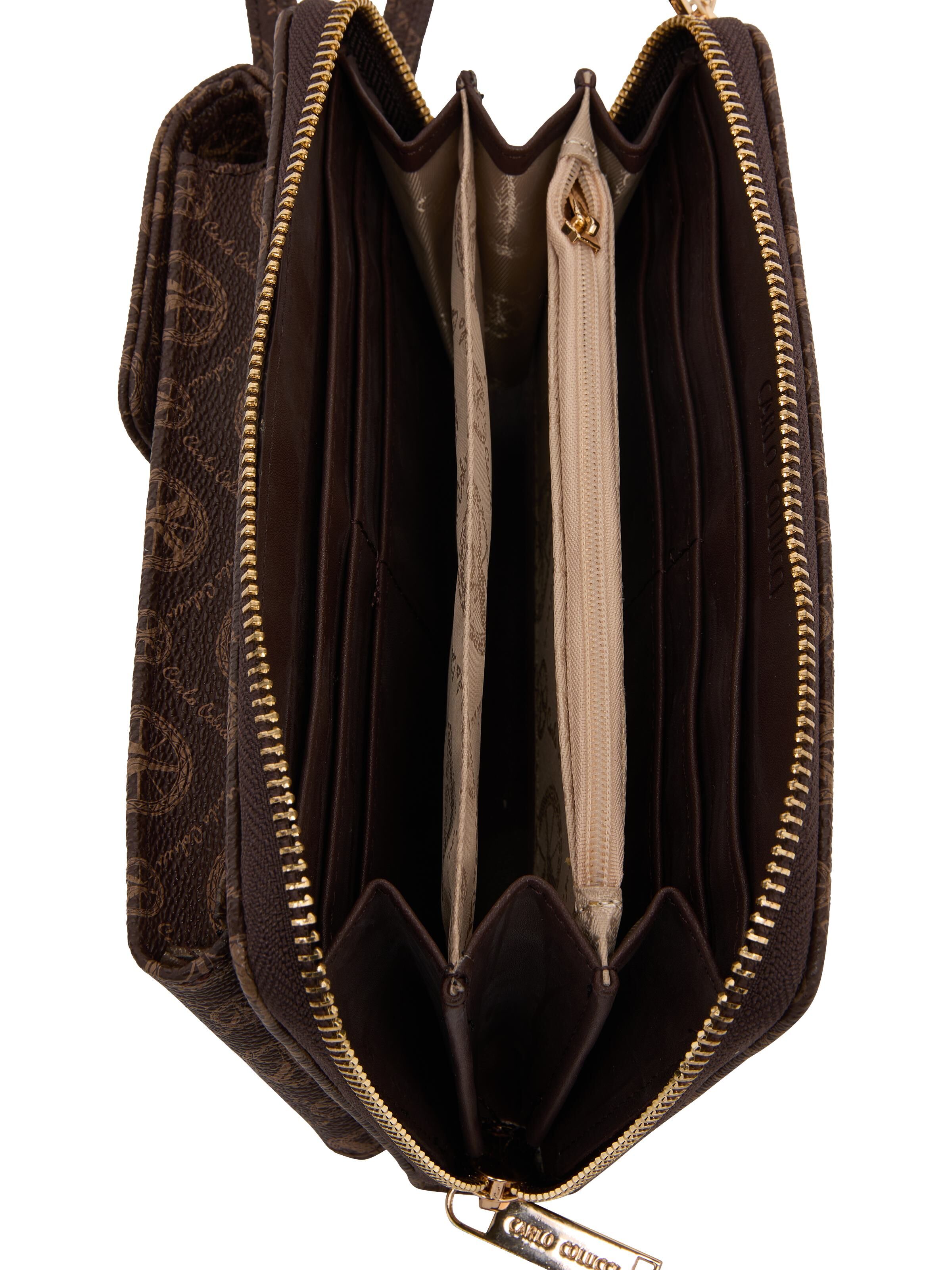 Mobile phone wallet with logoprint