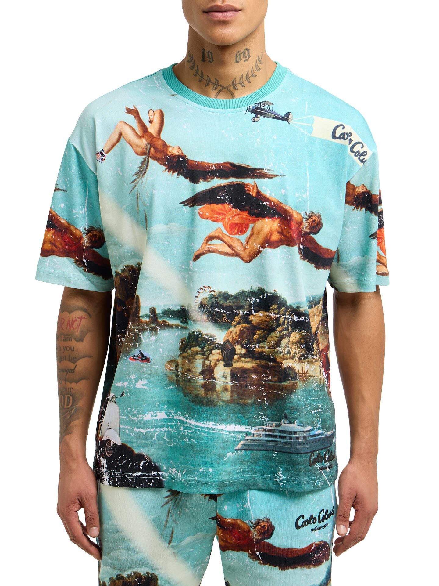  Oversize T-Shirt -Vermächtnis des Ikarus-