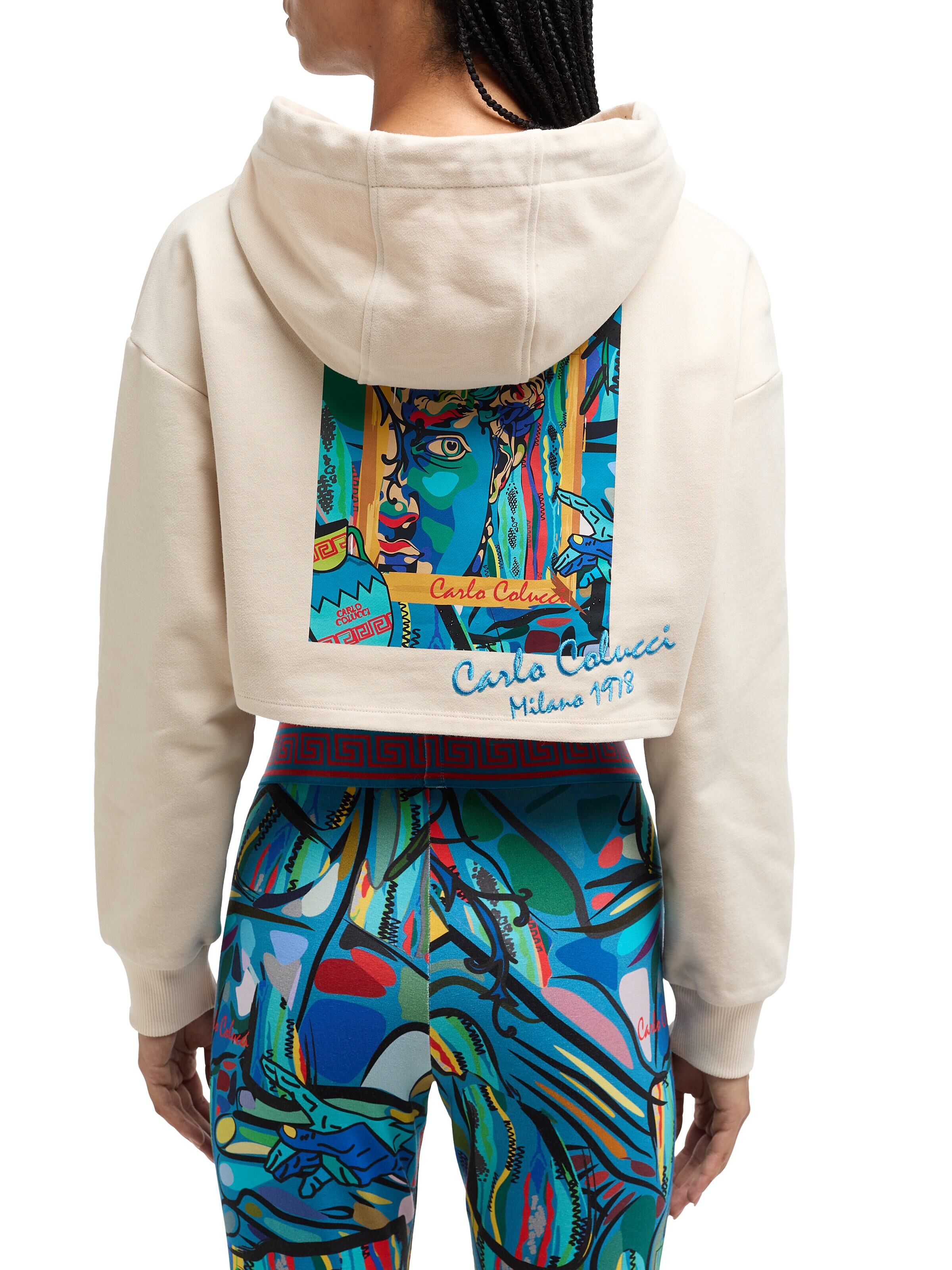 Cropped Oversize Sweatshirt