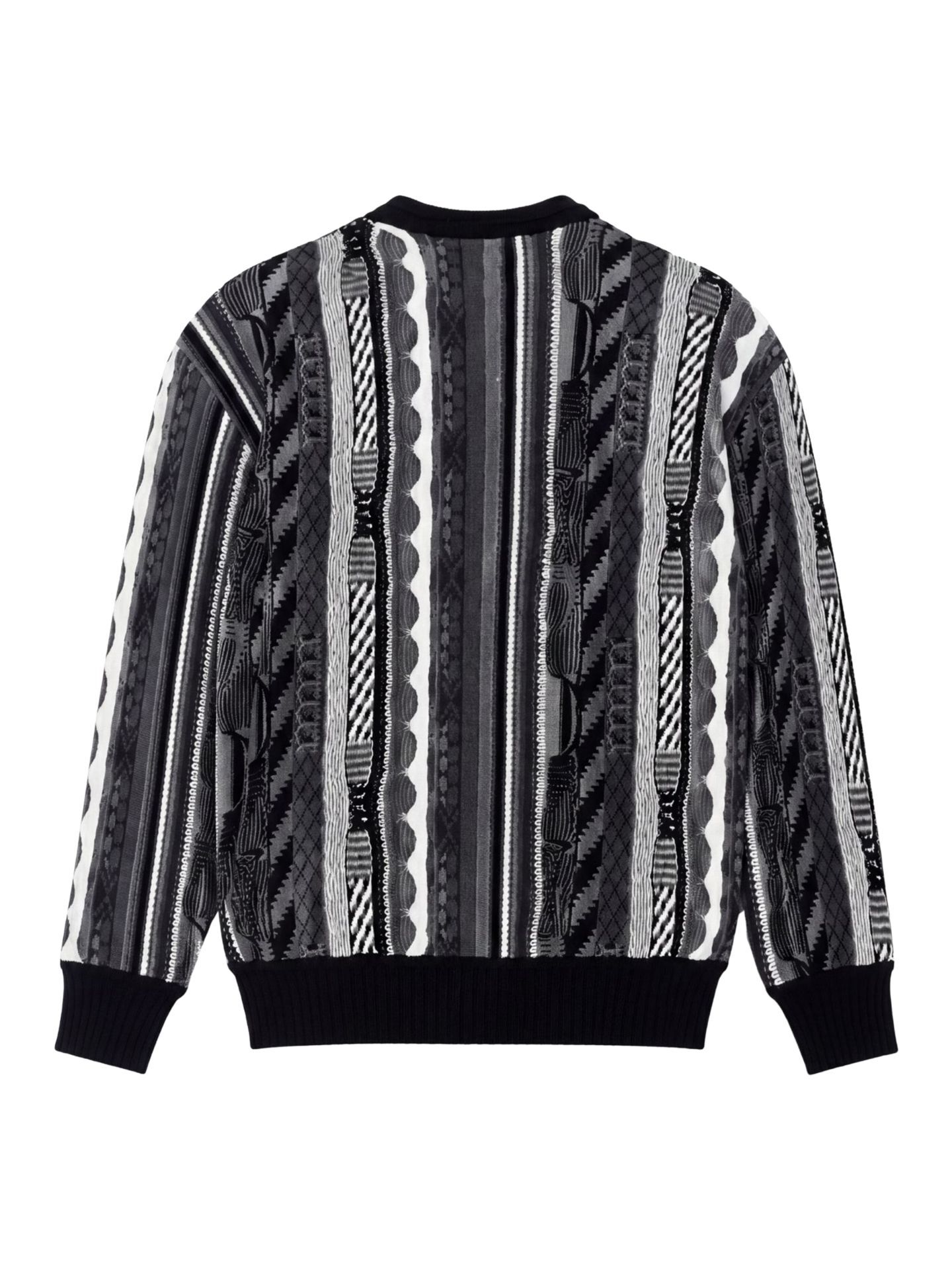 Carlo Colucci Strickpullover - Schwarz XS