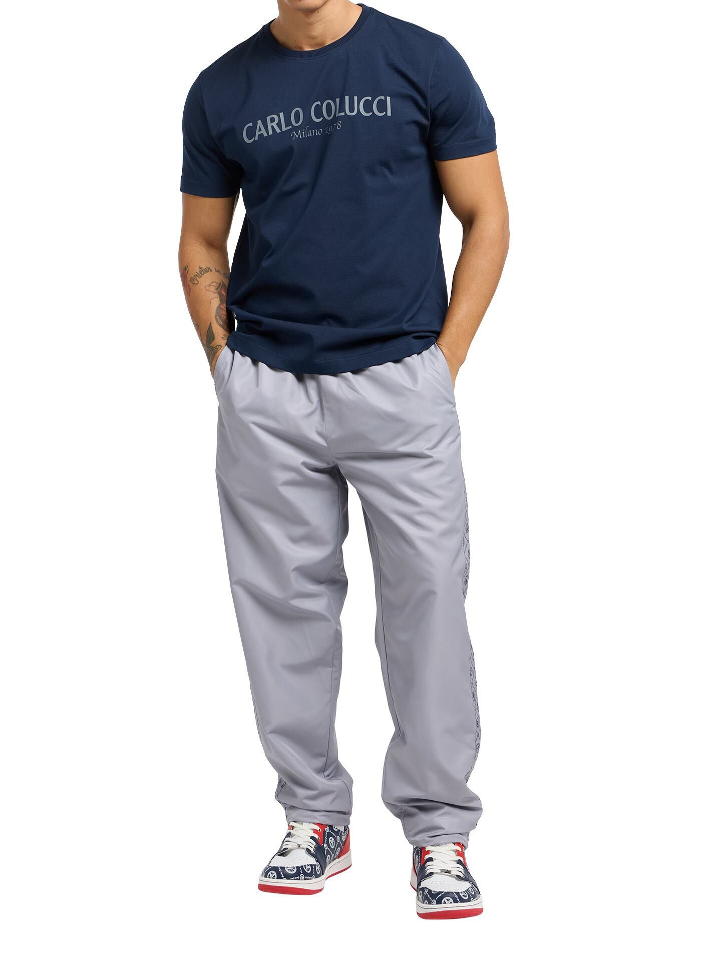 T-Shirt mit Logoprint