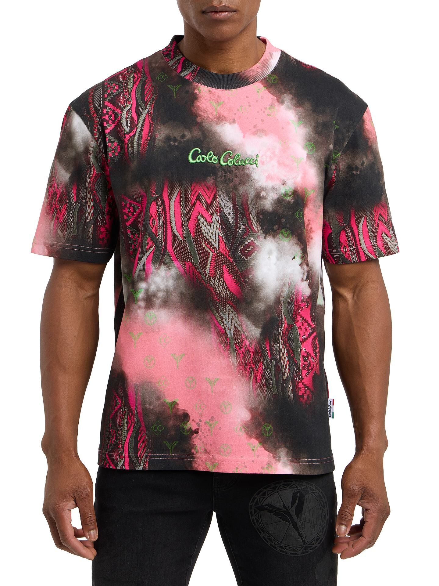 Oversize T-Shirt - Sprayed knit