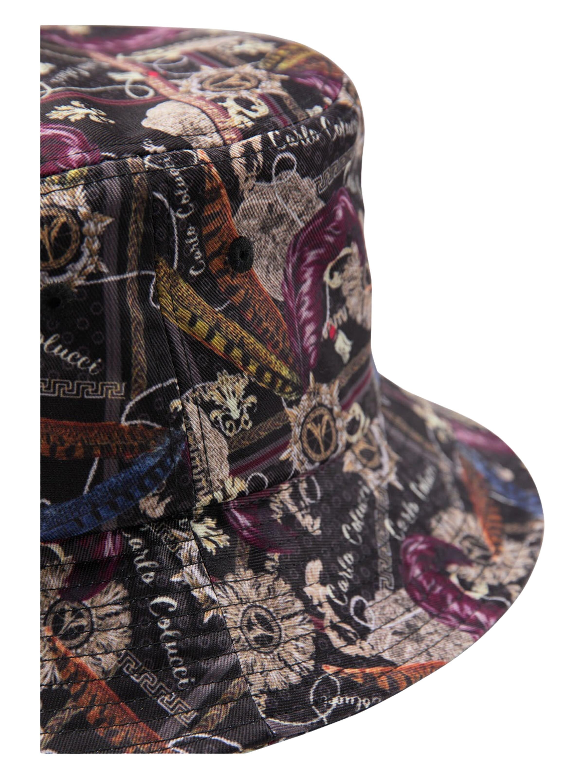 Patterned unisex bucket hat