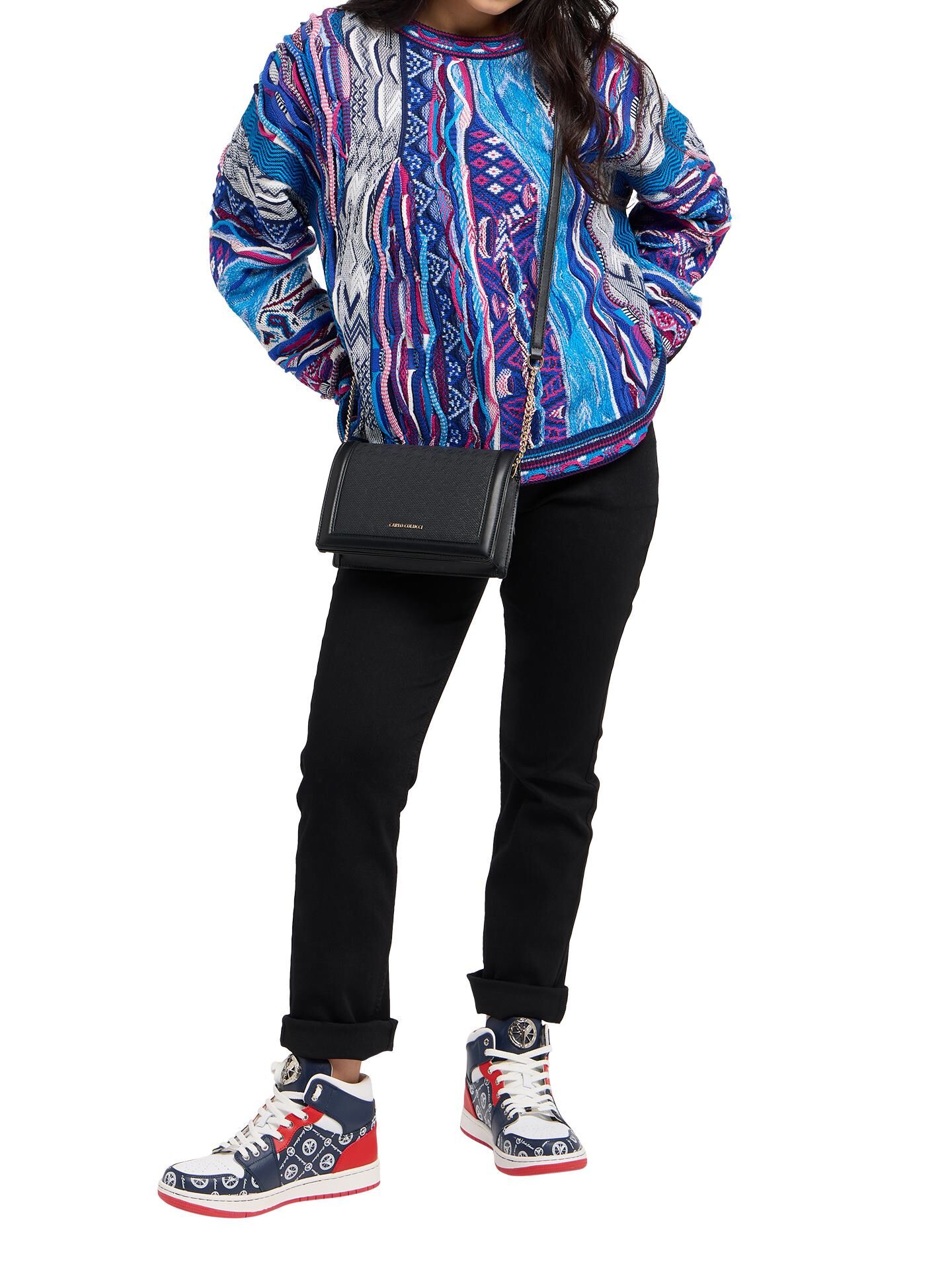 Oversize knit sweater