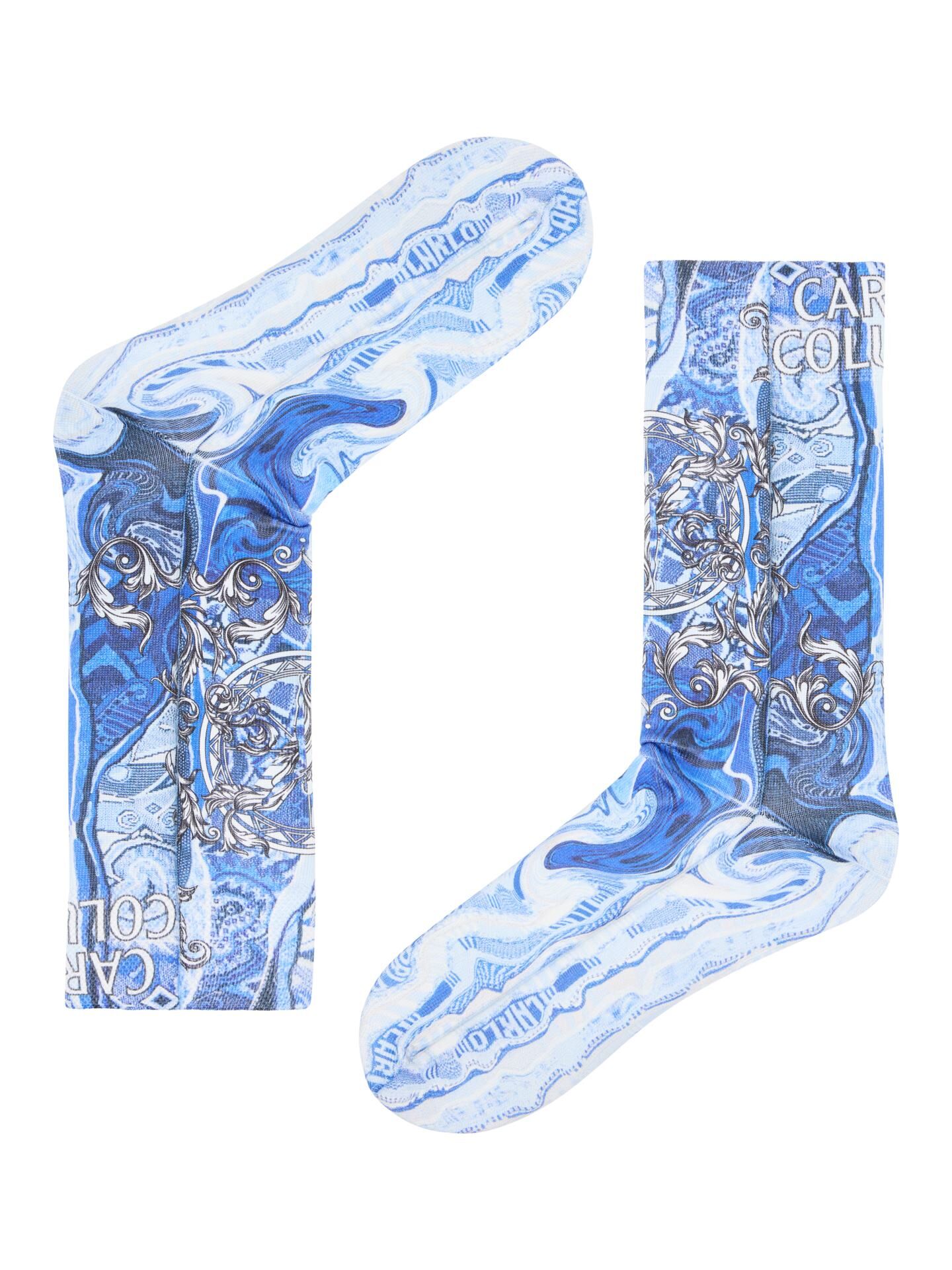 Bedruckte Socken -Fusion-