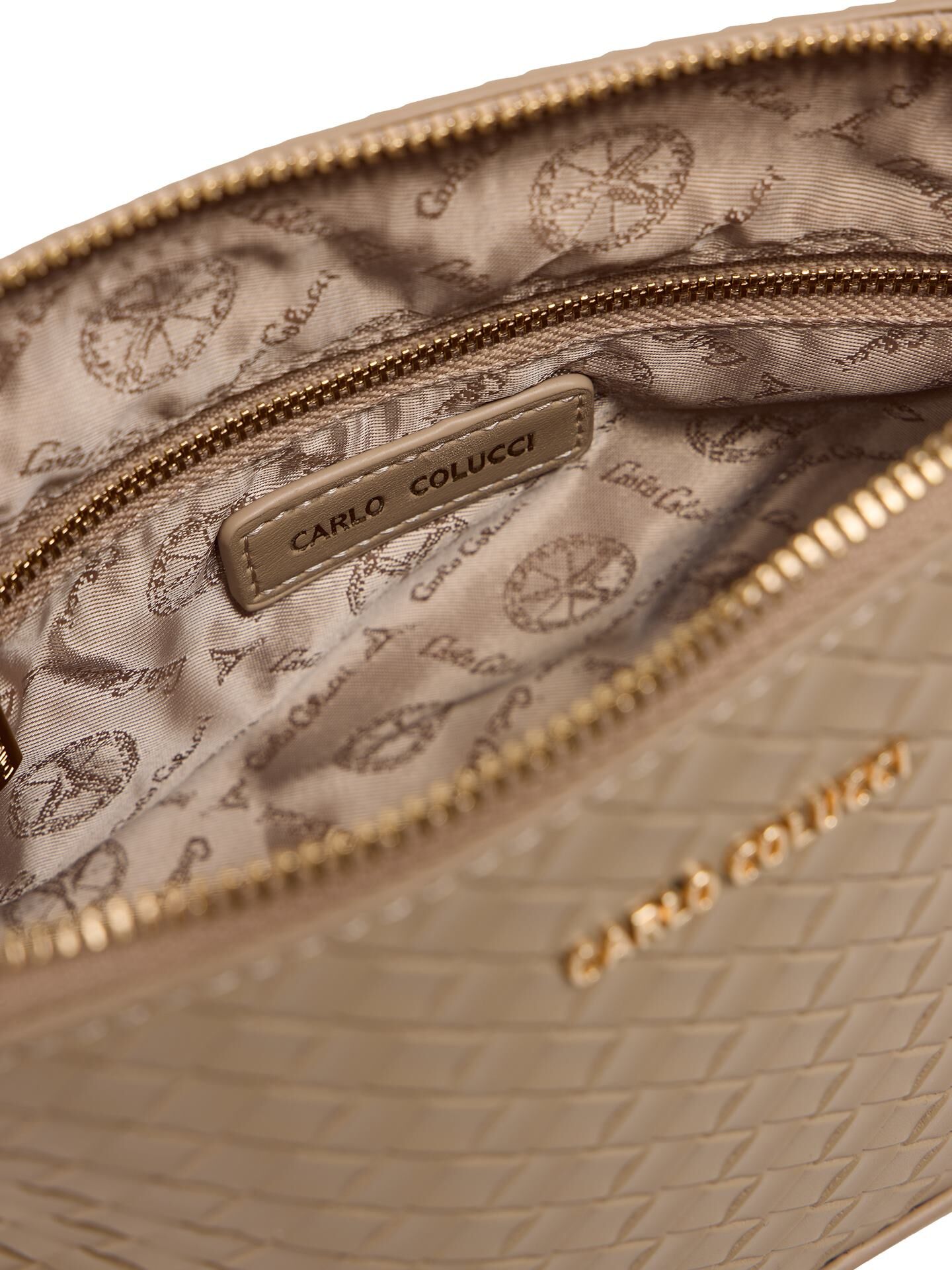  Umhängetasche in Flechtoptik