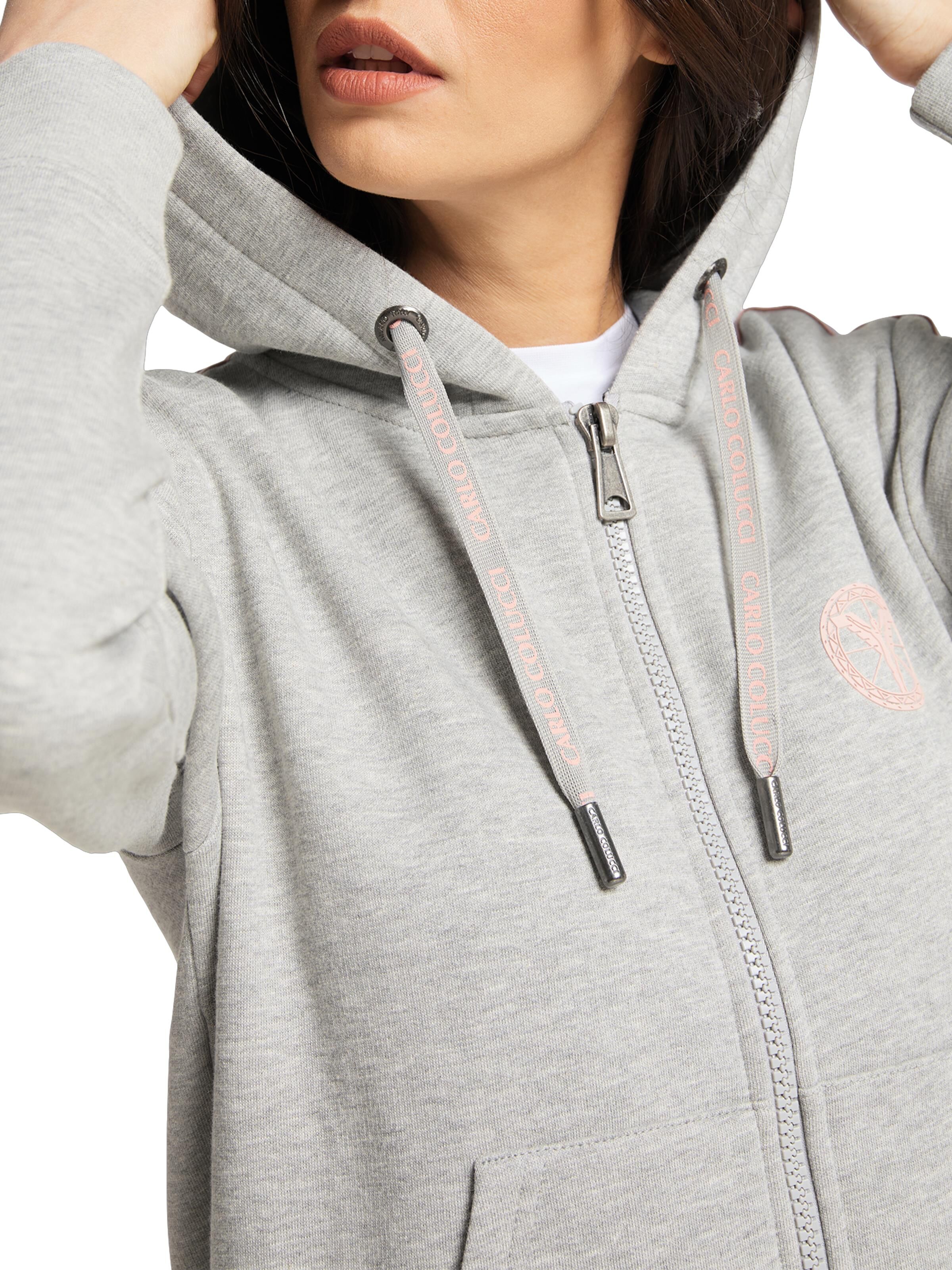Damen Basic Sweatjacke