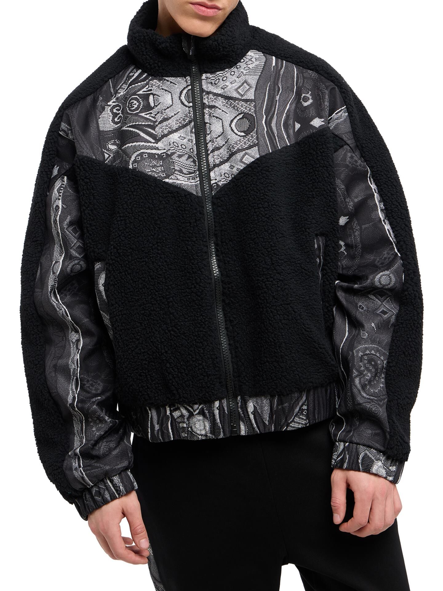  Puffer Teddy Jacke - Retro Vibes