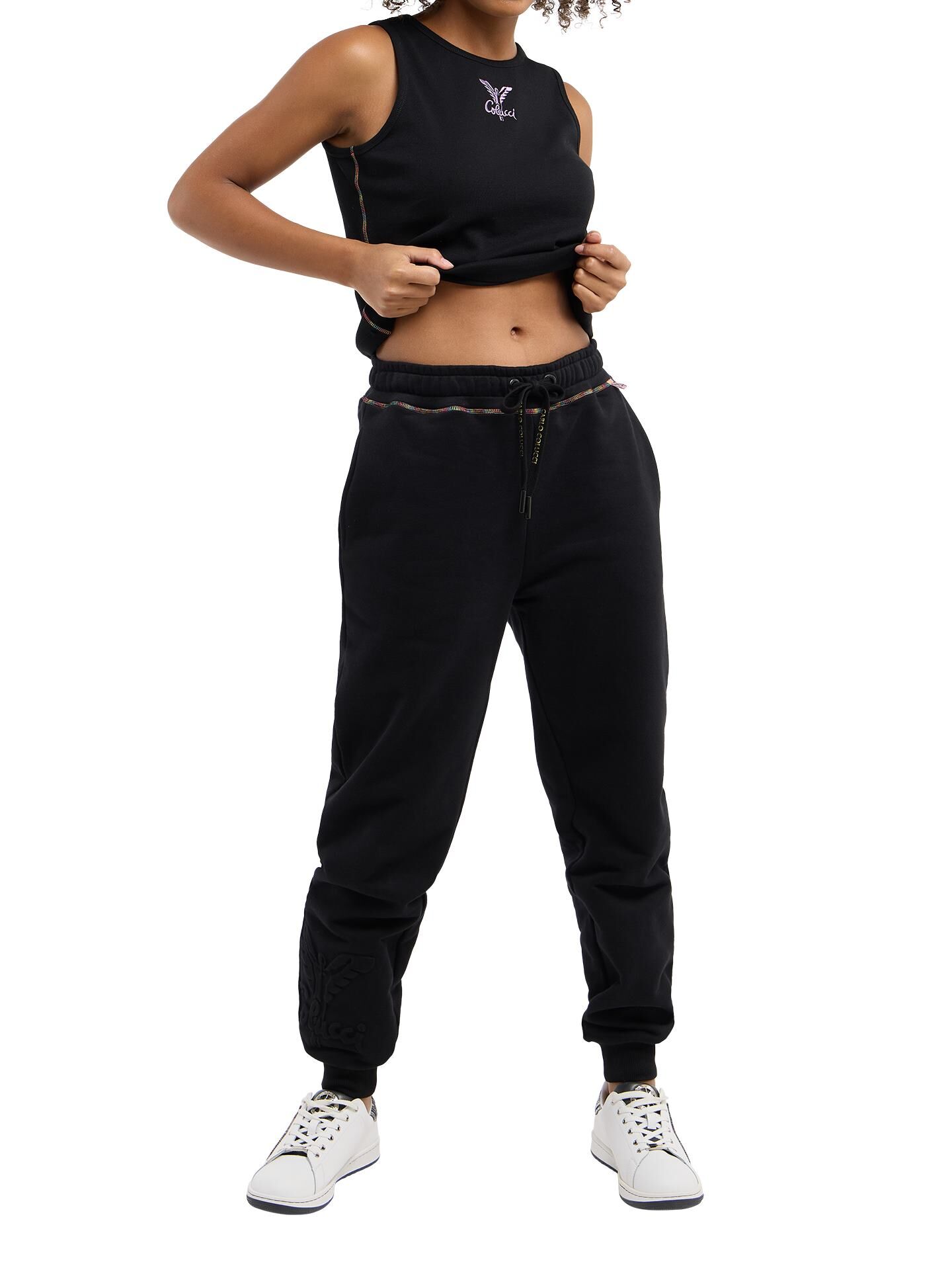 Geripptes Top