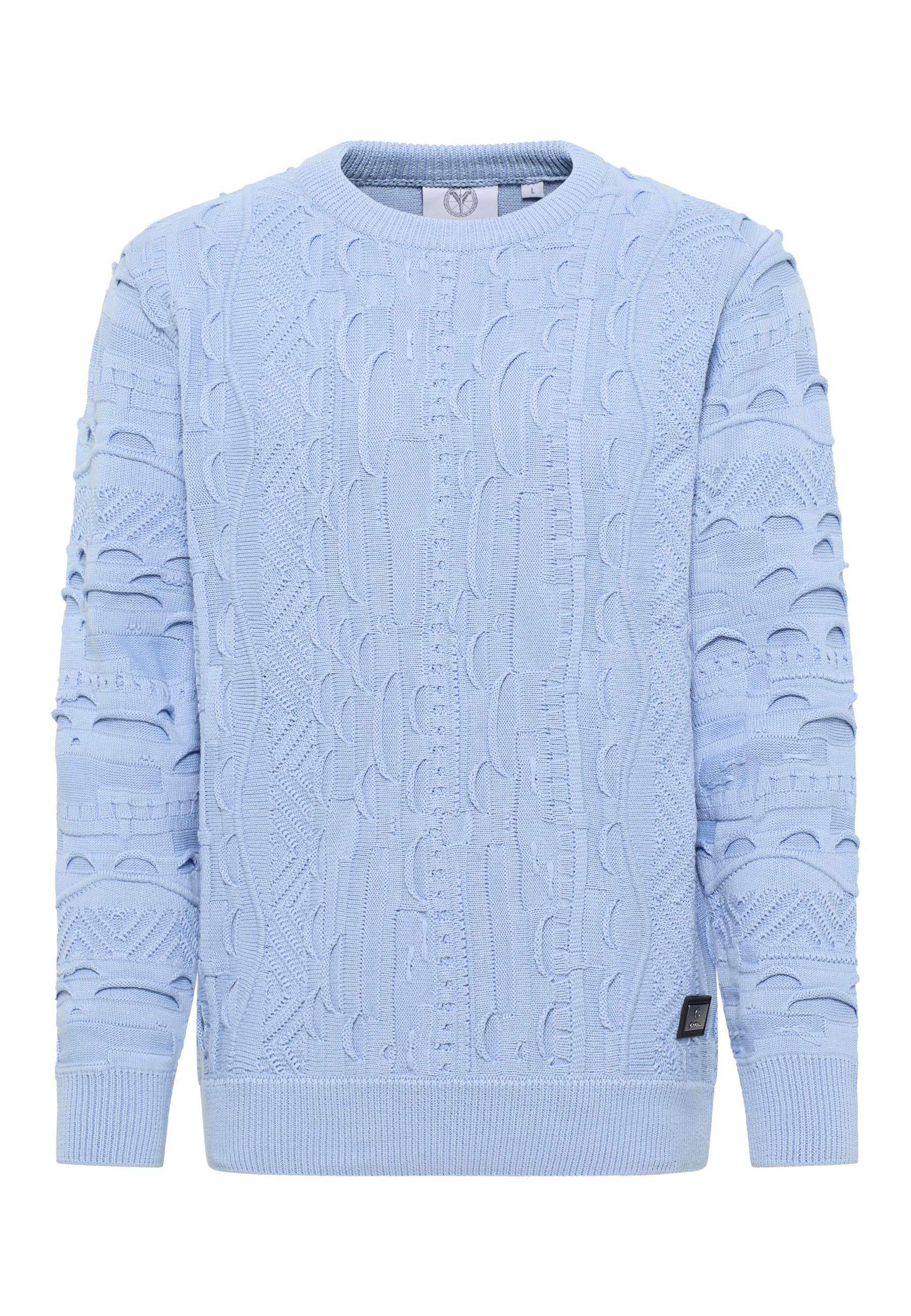 Struktushirt in Unifarbe