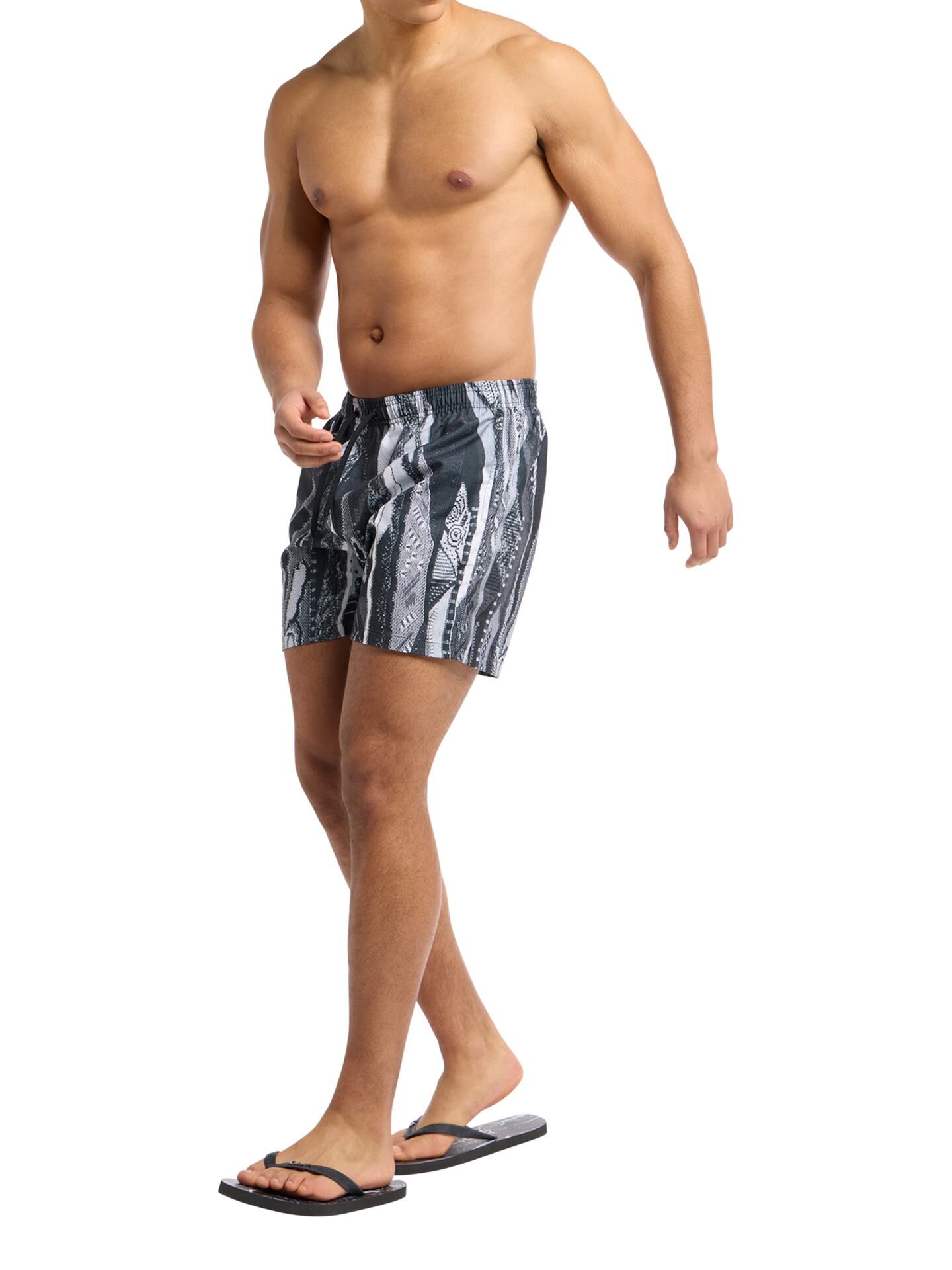Schwimmshort mit Knitprint