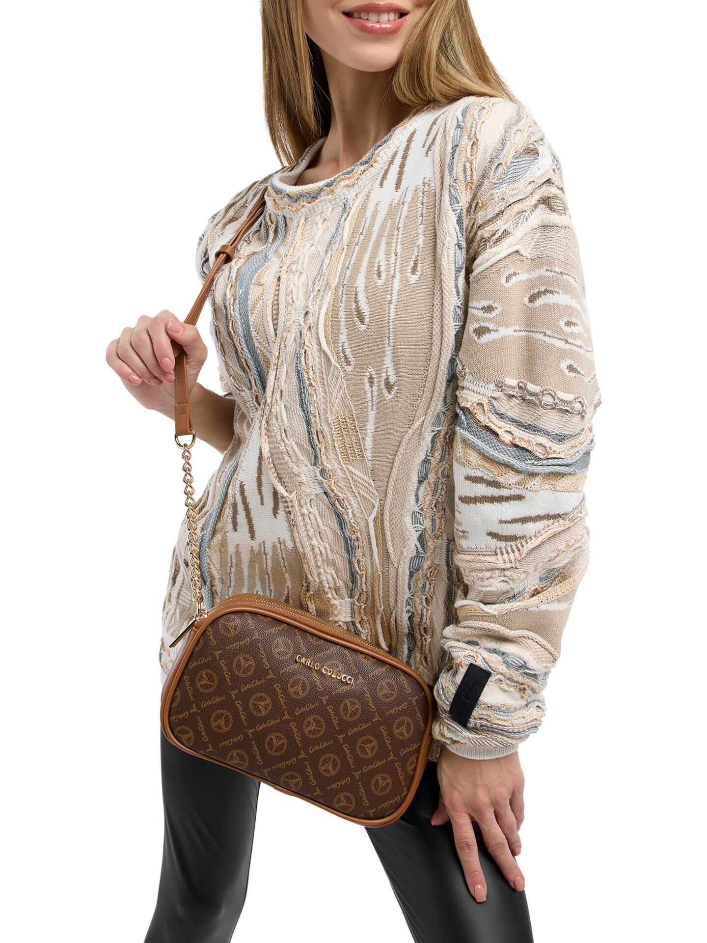 Camera Bag mit Logoprint