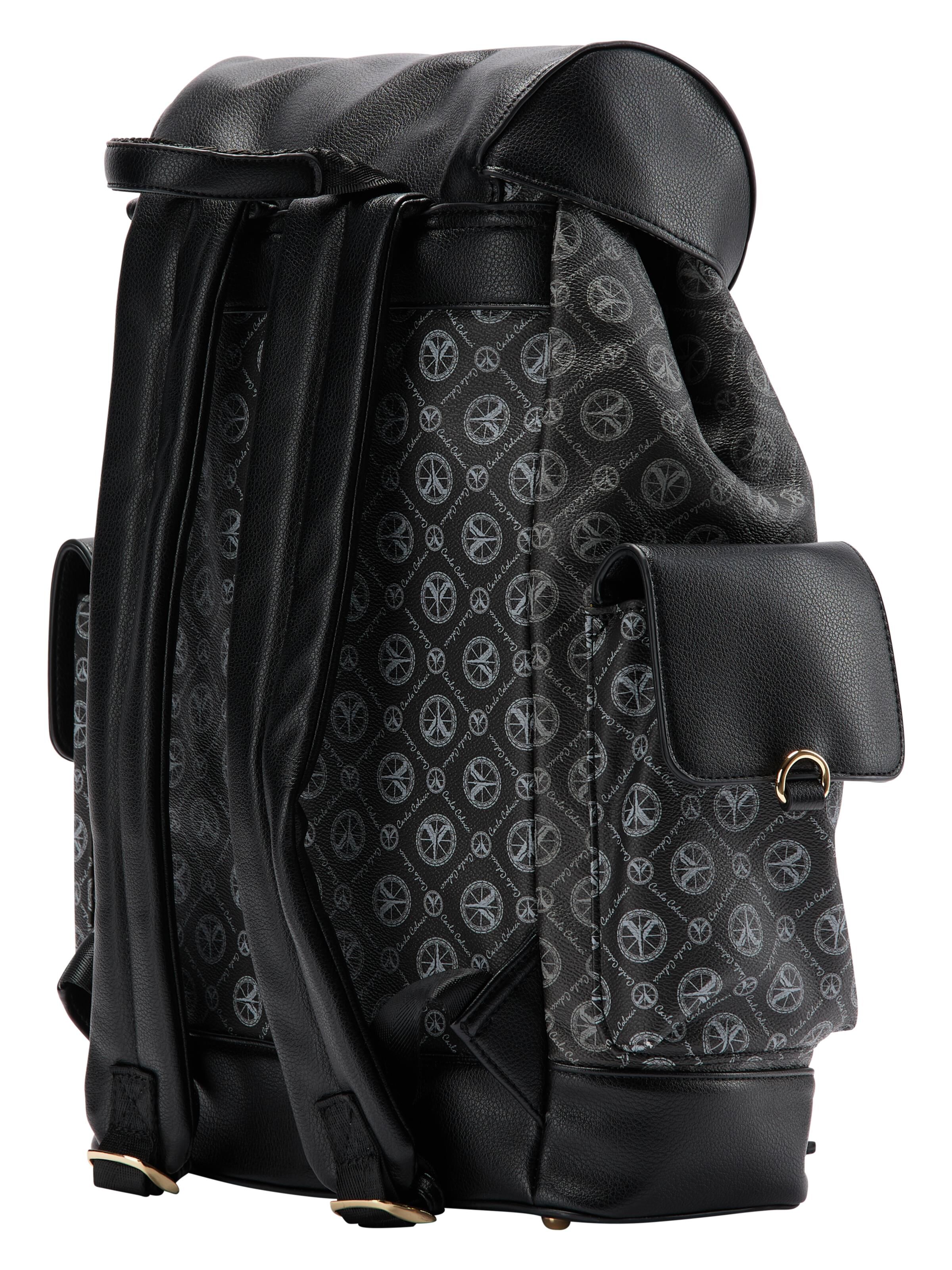  Rucksack mit Logoprint