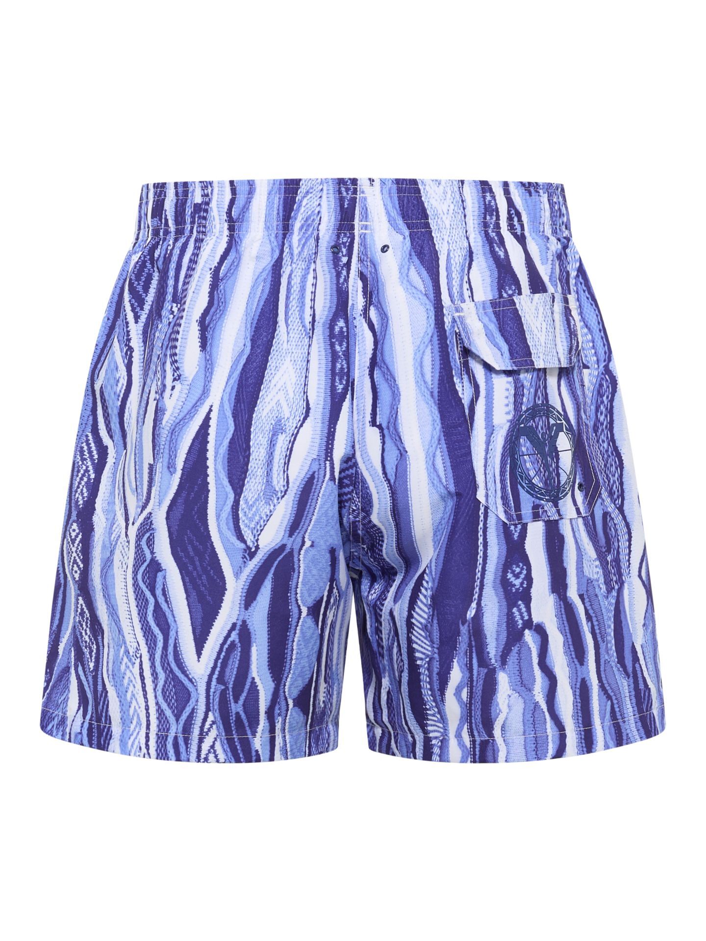  CARLO COLUCCI Swimshort - Signature Knit Print