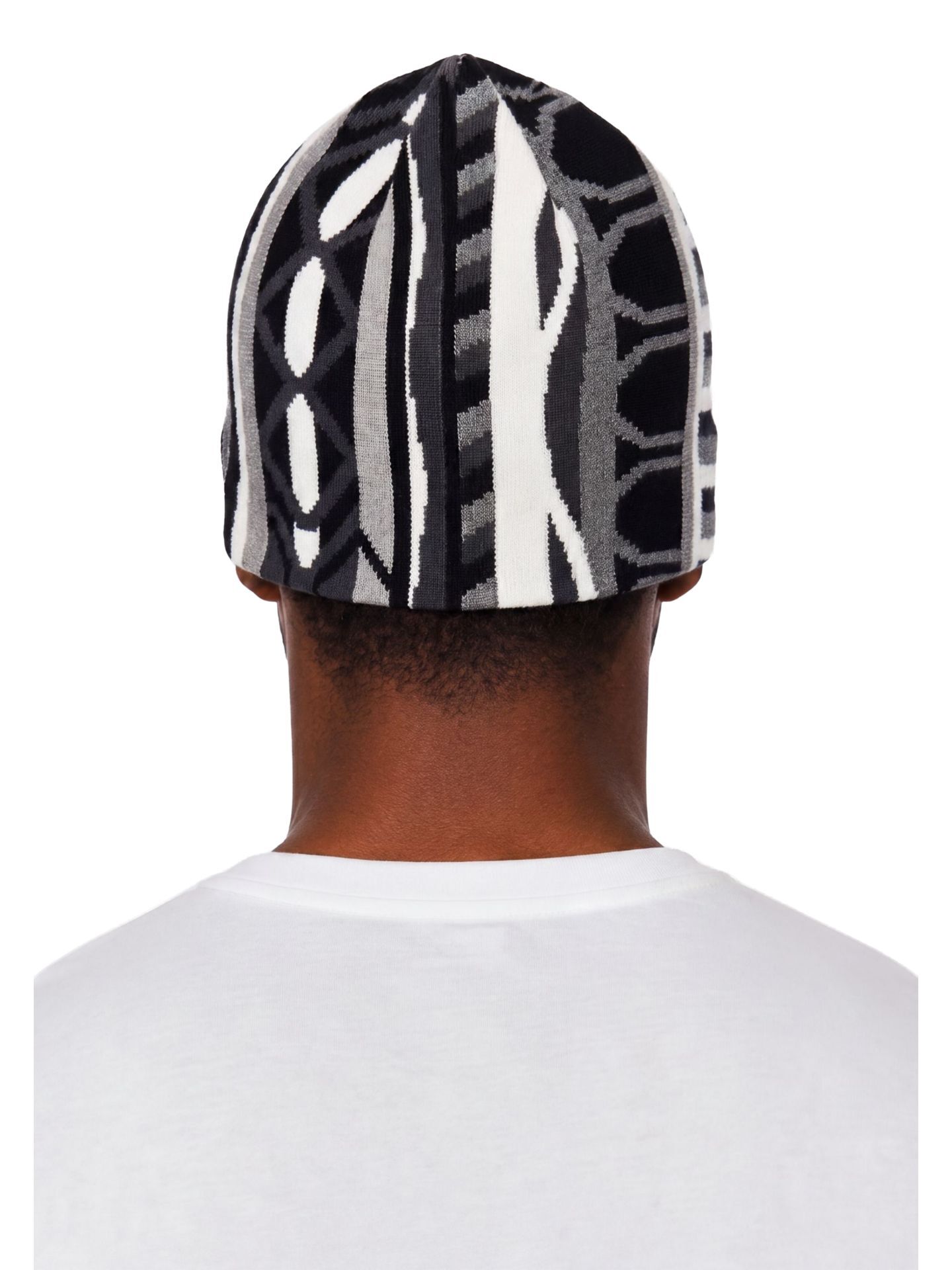  Flat Knit Skull Beanie 