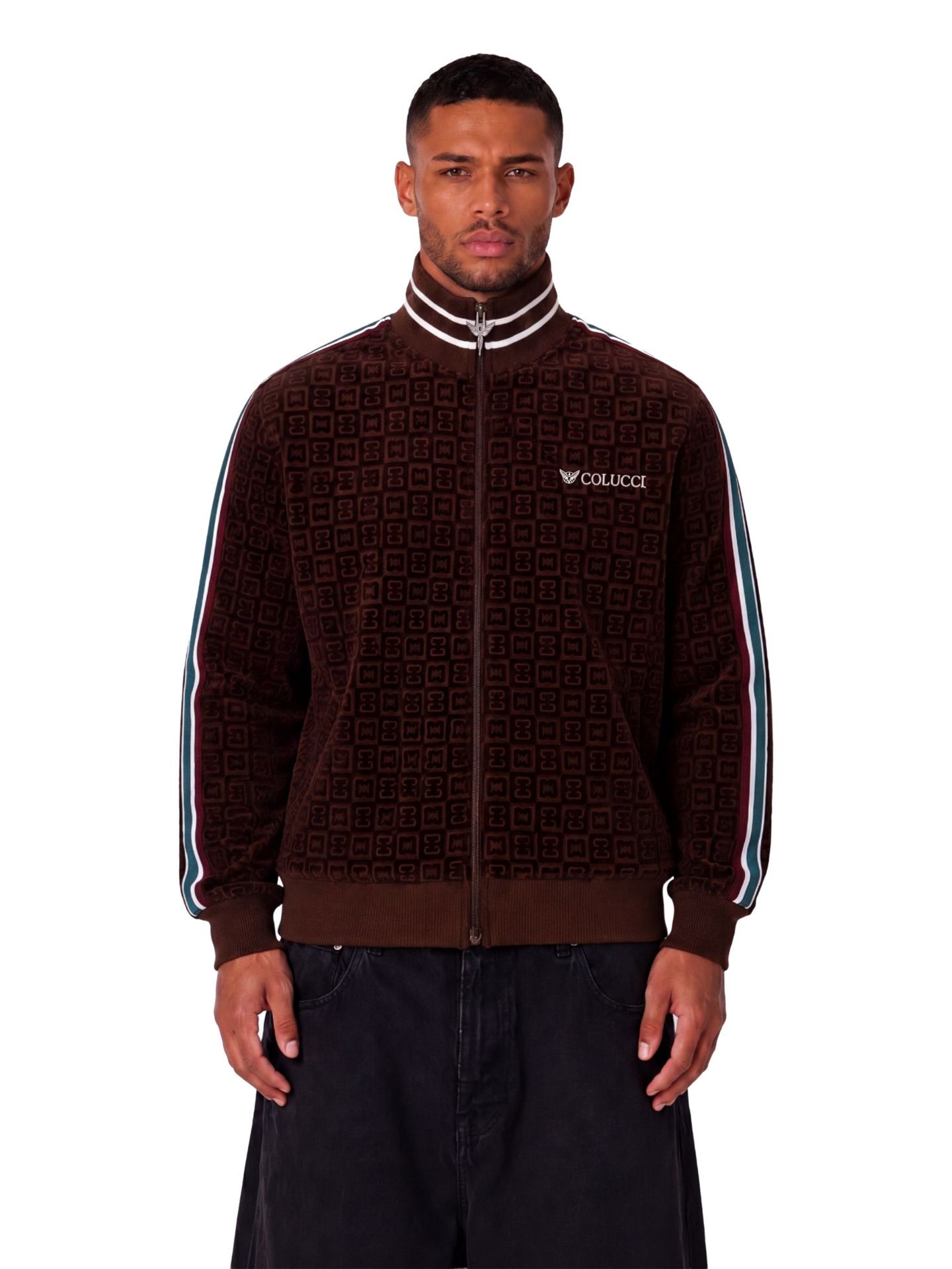  Velours Checkerboard Trackjacket