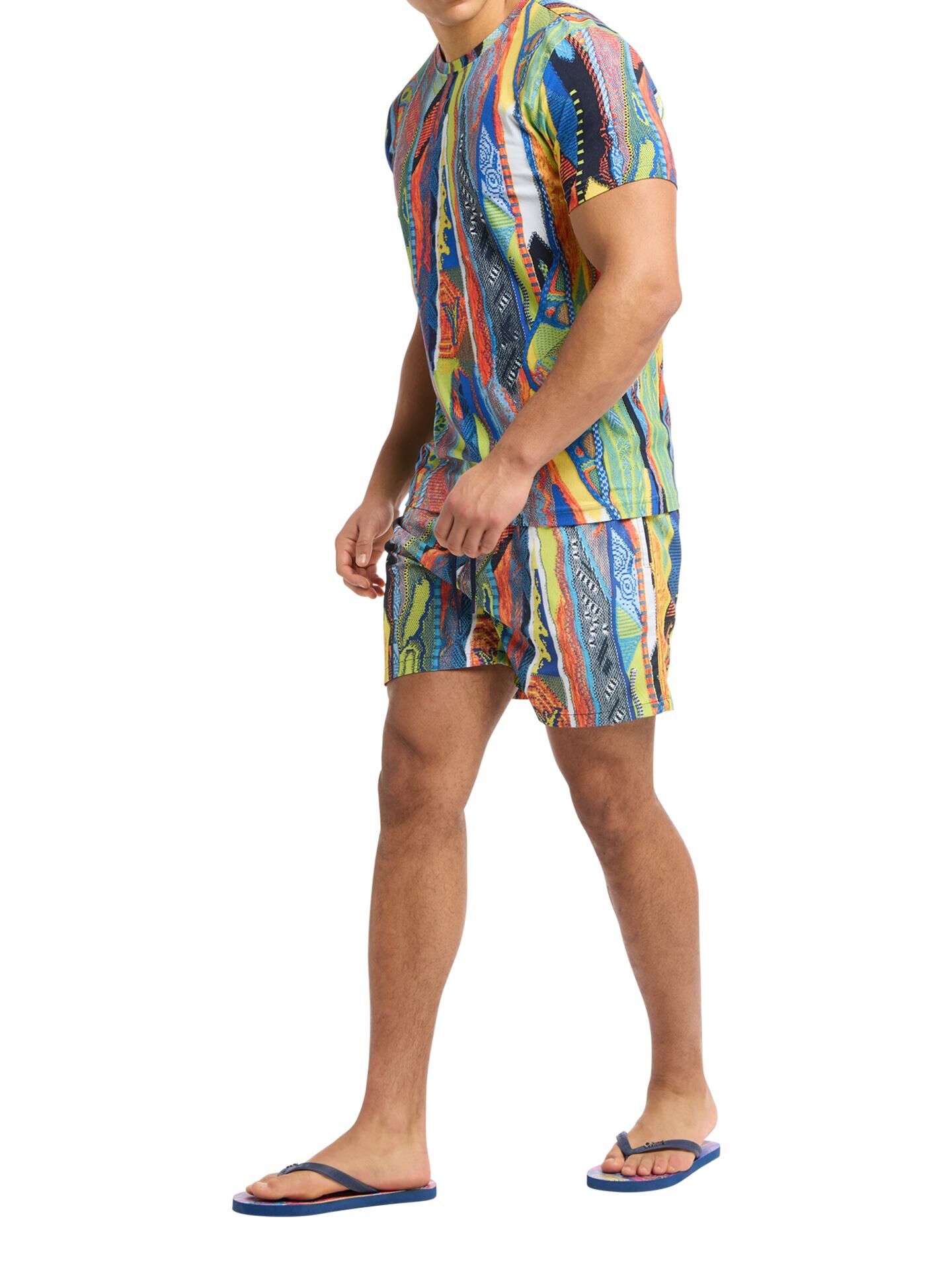 T-Shirt mit Knitprint