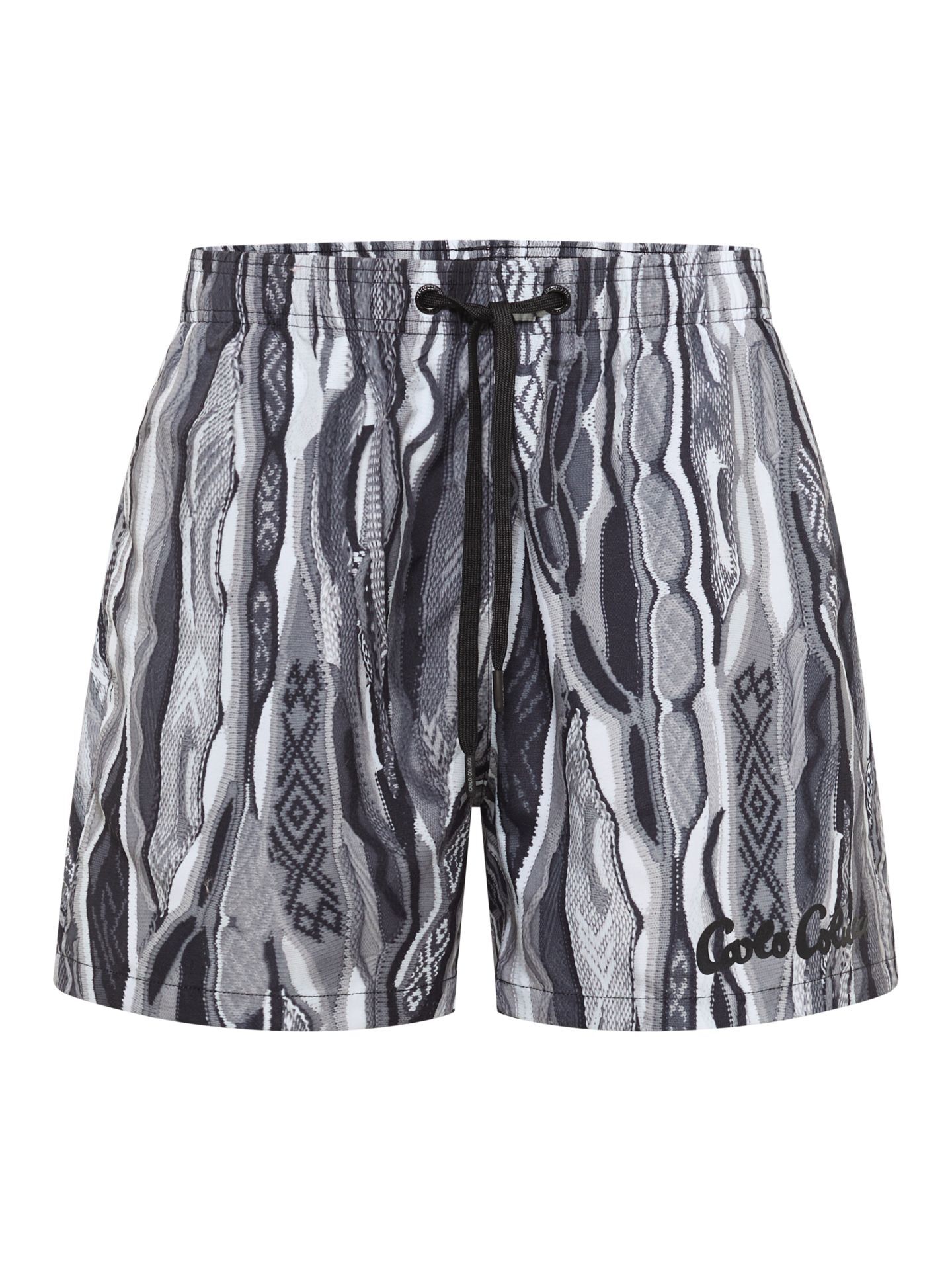  CARLO COLUCCI Swimshort - Signature Knit Print