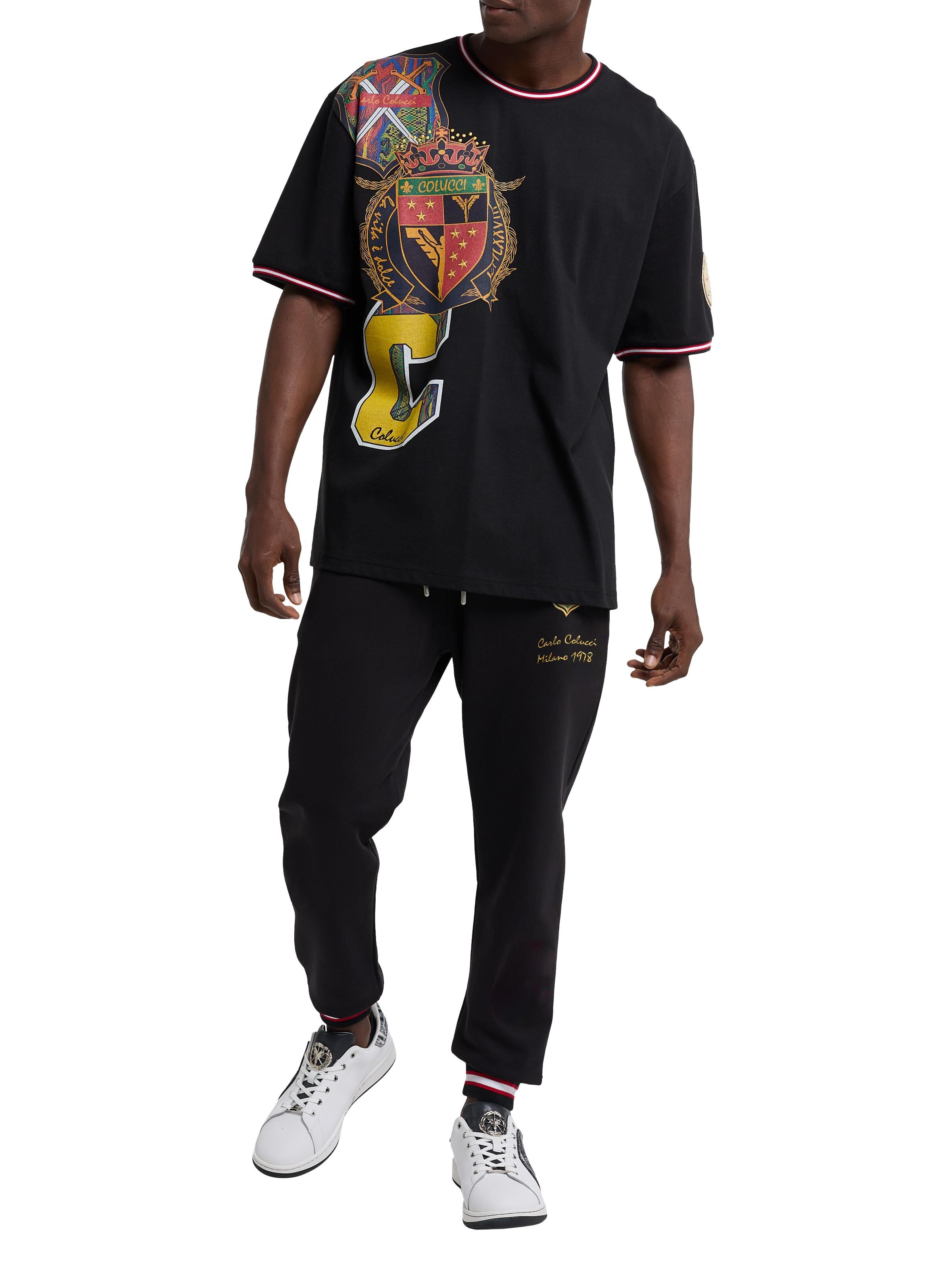 Sweathose im Collegestil