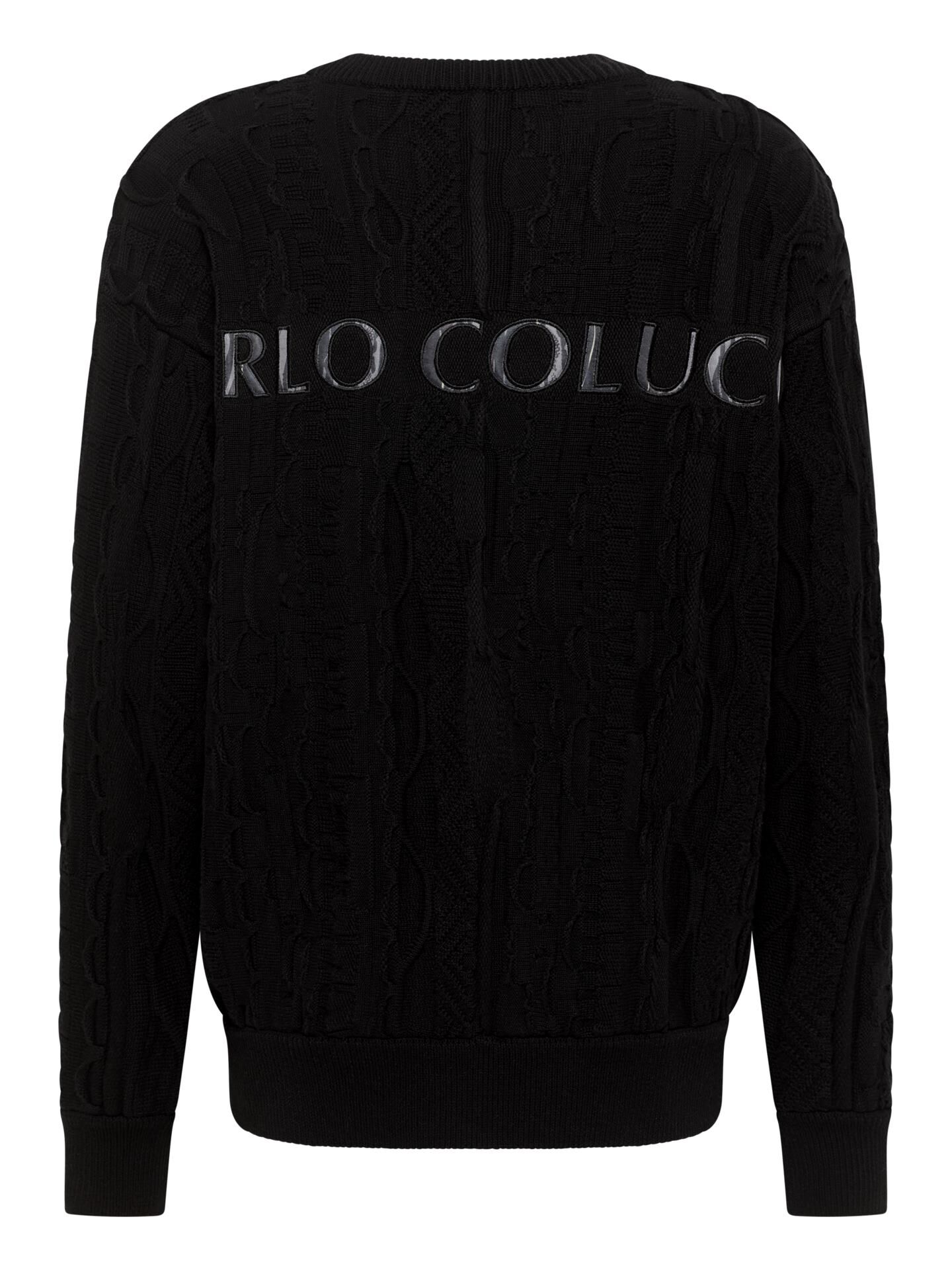 Strickpullover mit Stickerei