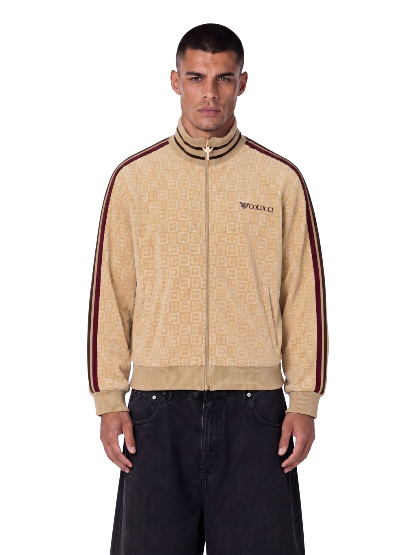  Velours Checkerboard Trackjacket