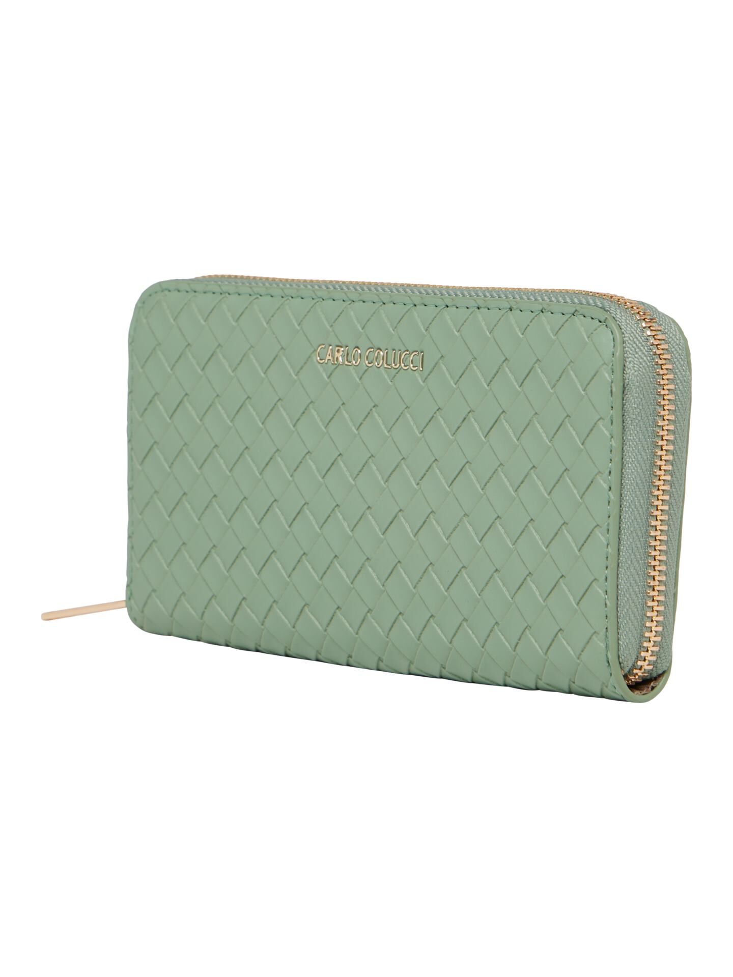 Geldbörse in Flechtoptik