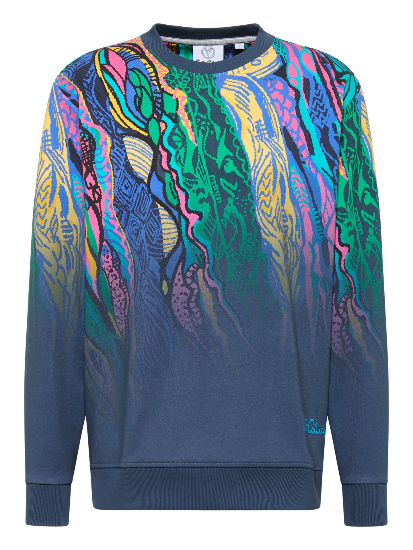 Sweatshirt -Knit Pixel-