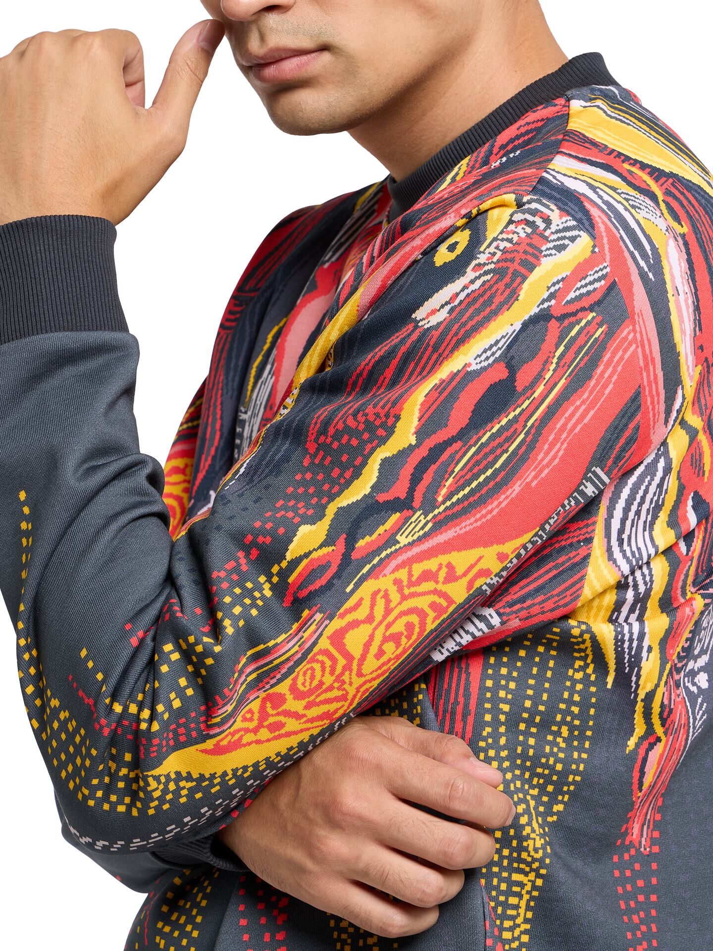 Sweatshirt -Knit Pixel-