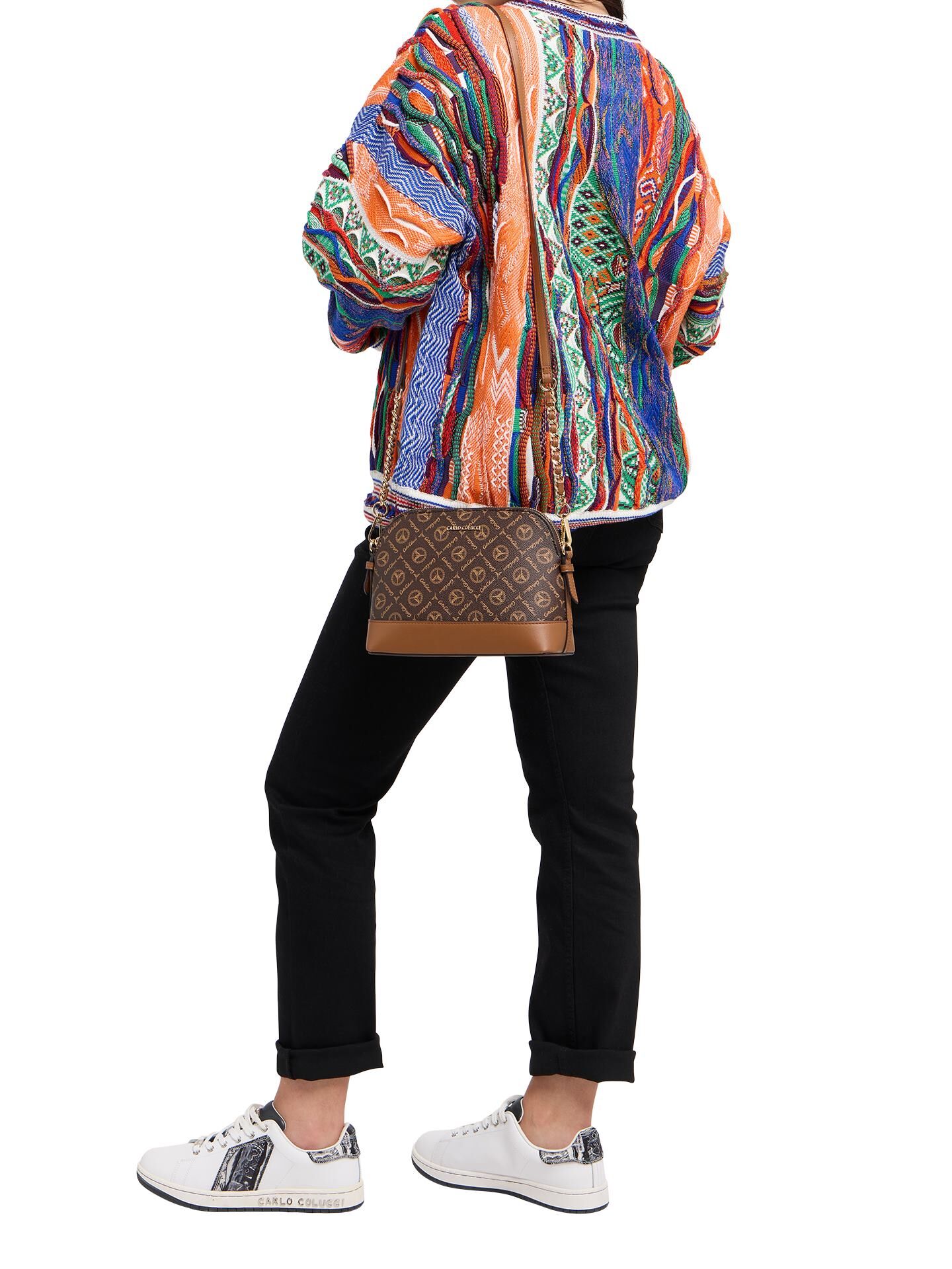  Umhängetasche mit Logodruck