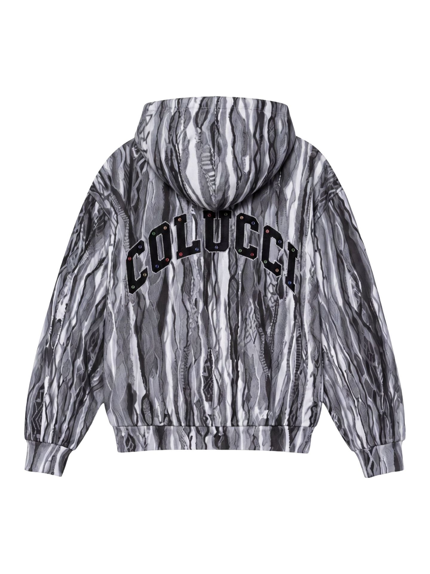  Alloverprint Sweatjacke