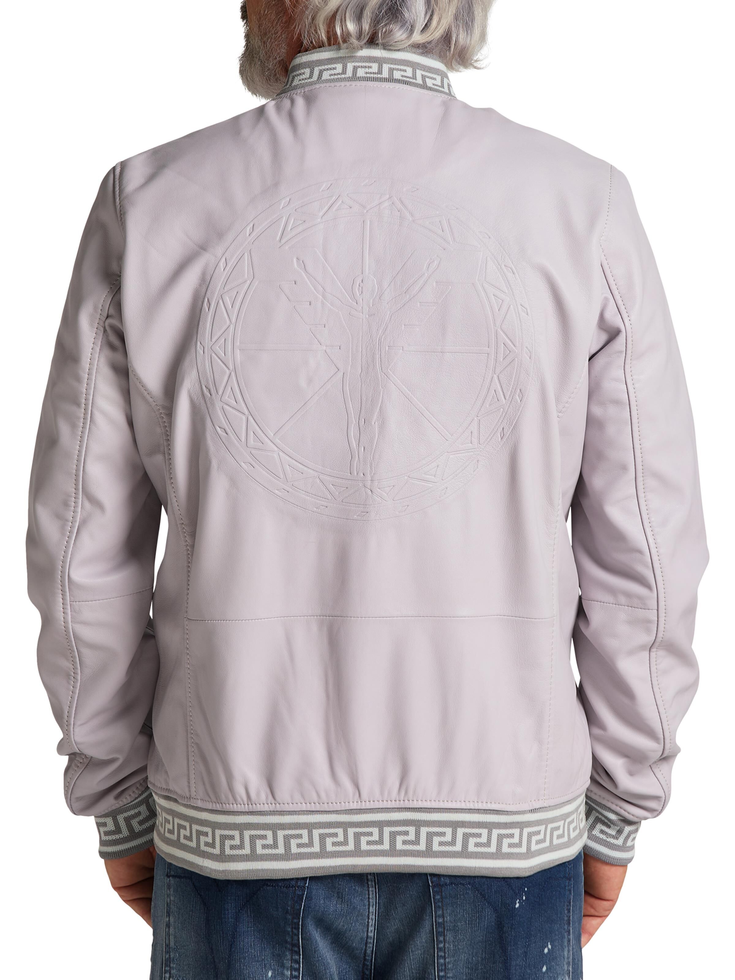 Leder Blouson