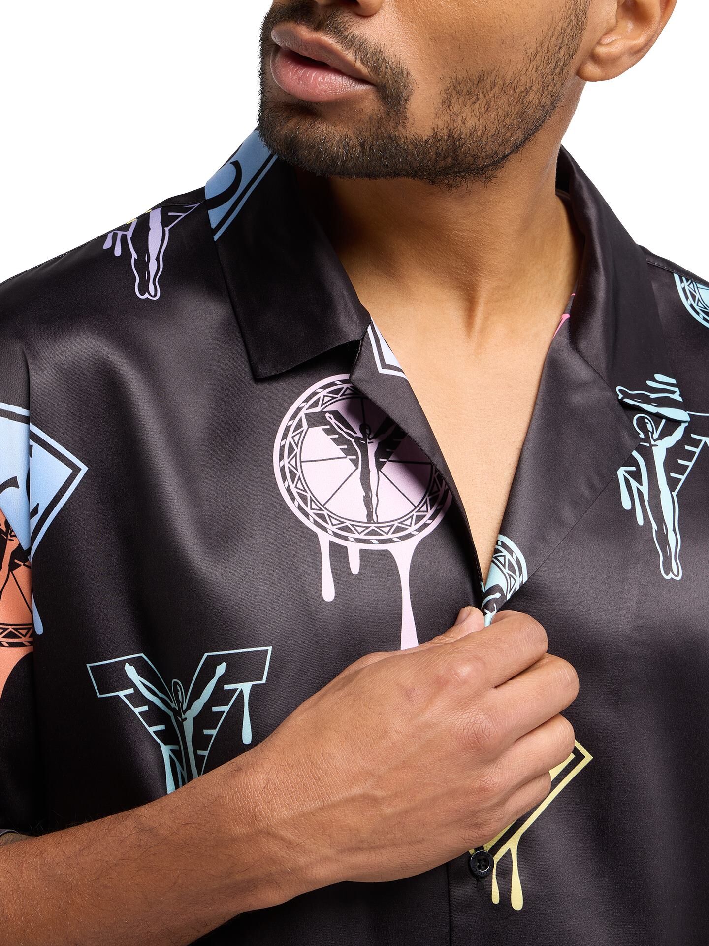 Logo print shirt