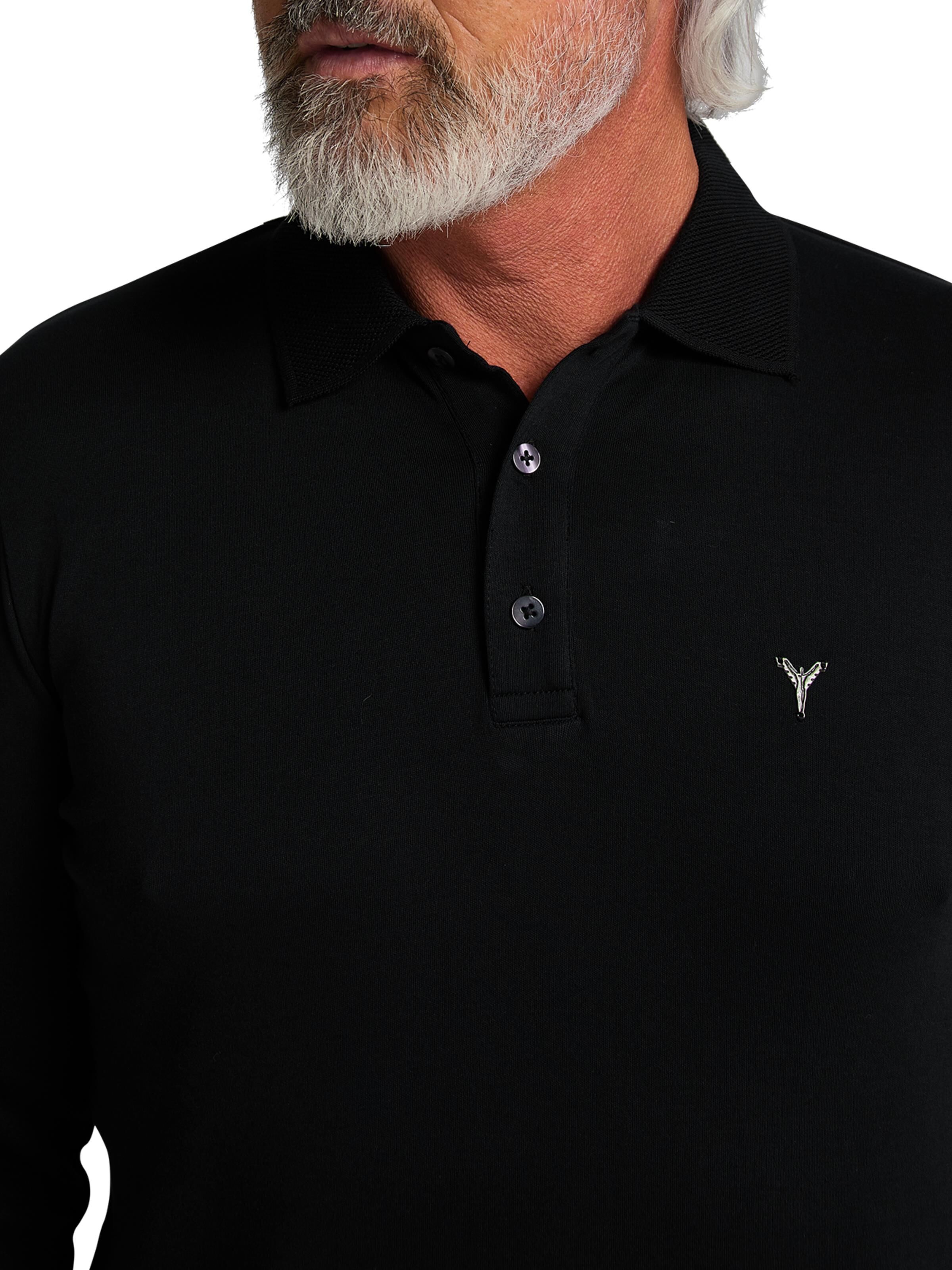  Long-sleeve poloshirt