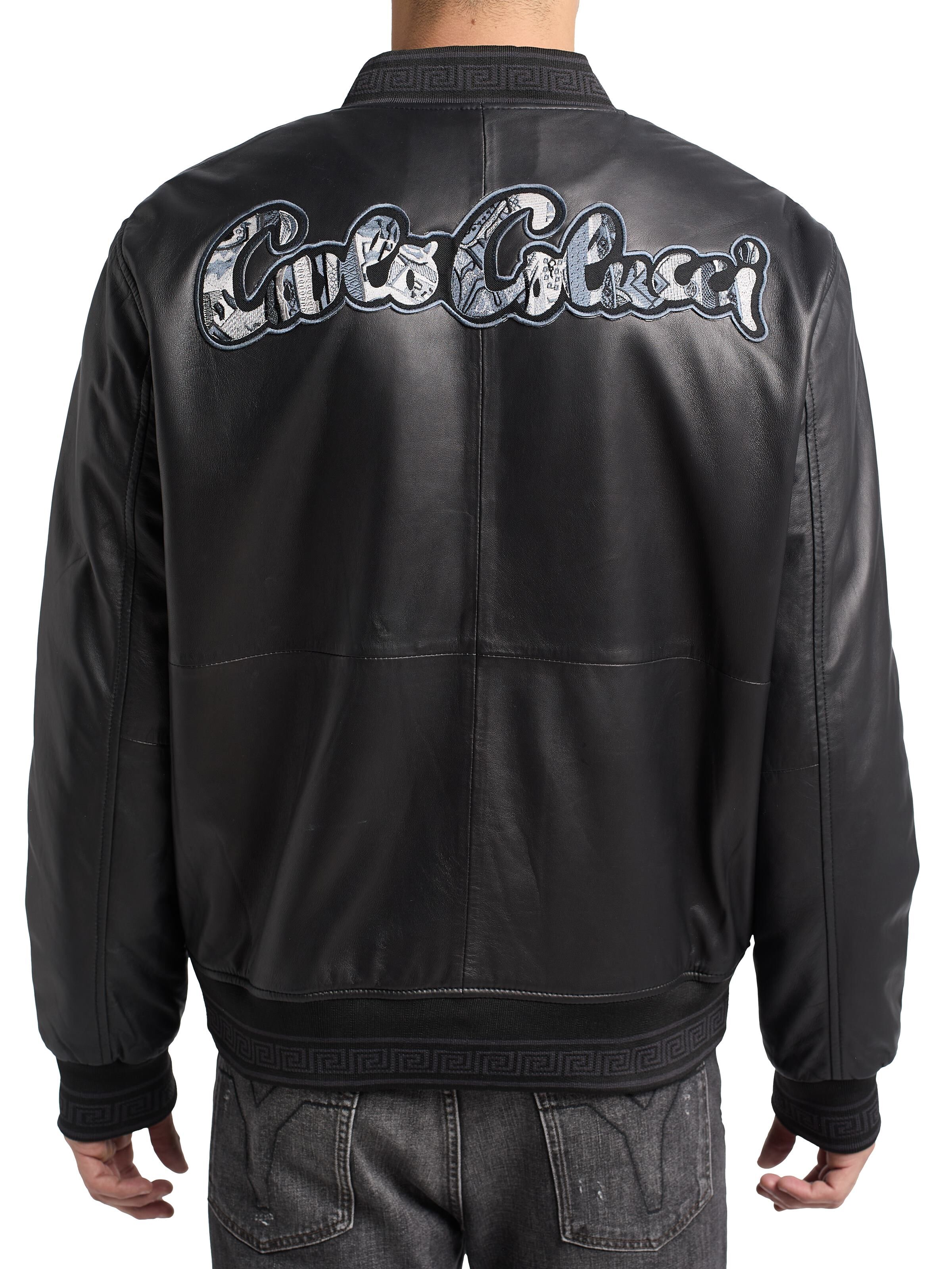 College leather blouson
