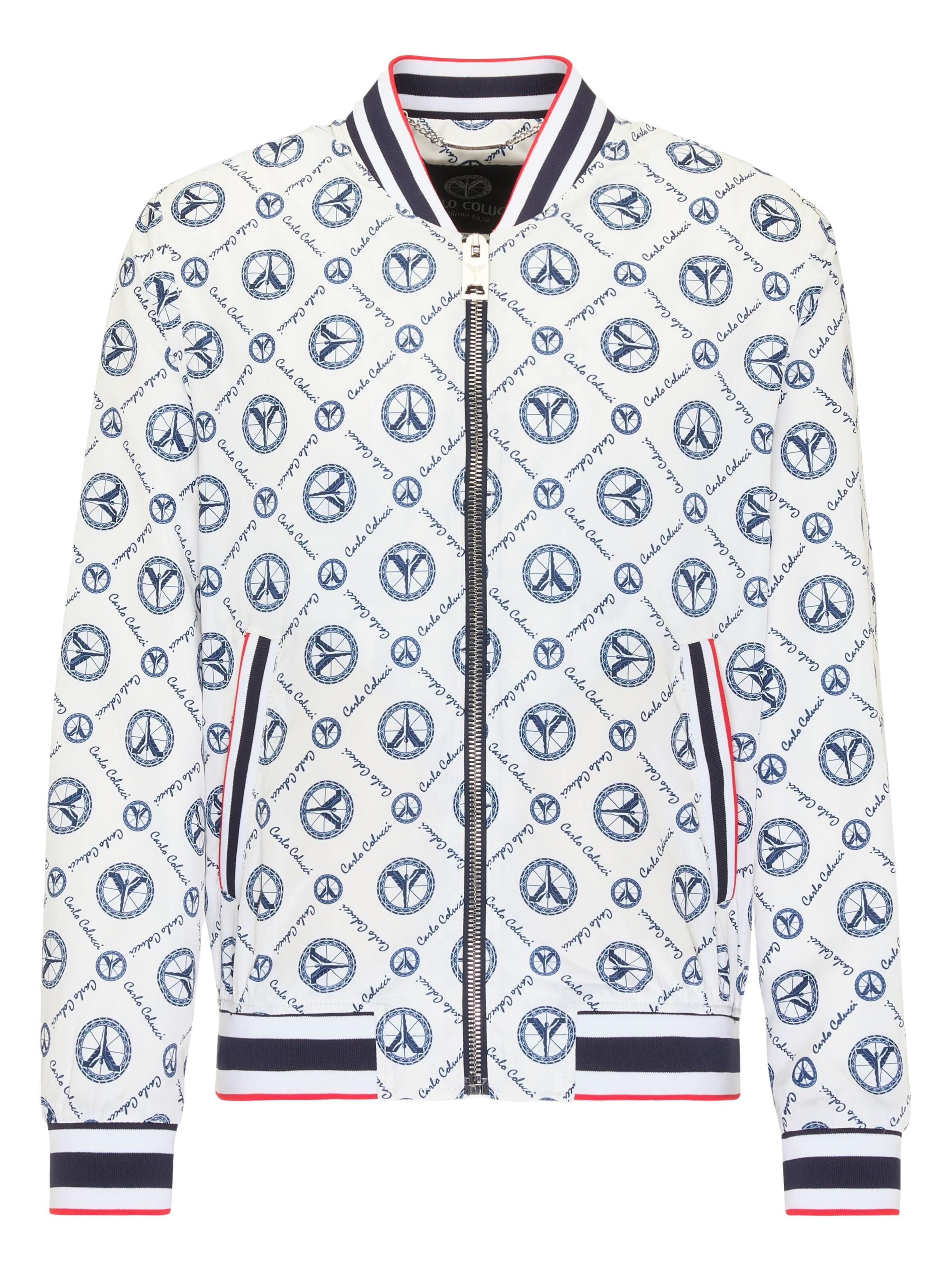 Sommer Blouson mit Logodruck
