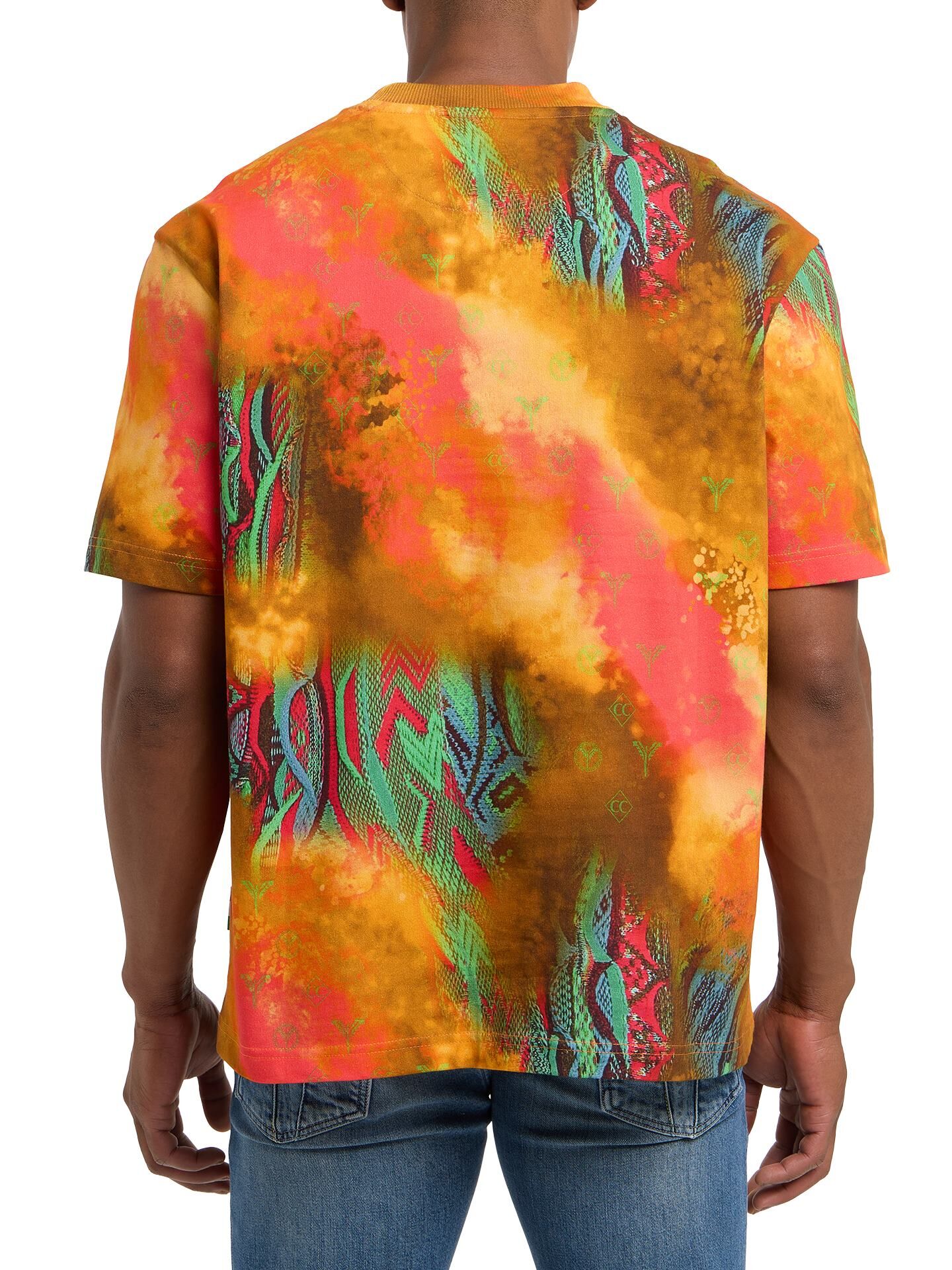 Oversize T-Shirt - Sprayed knit