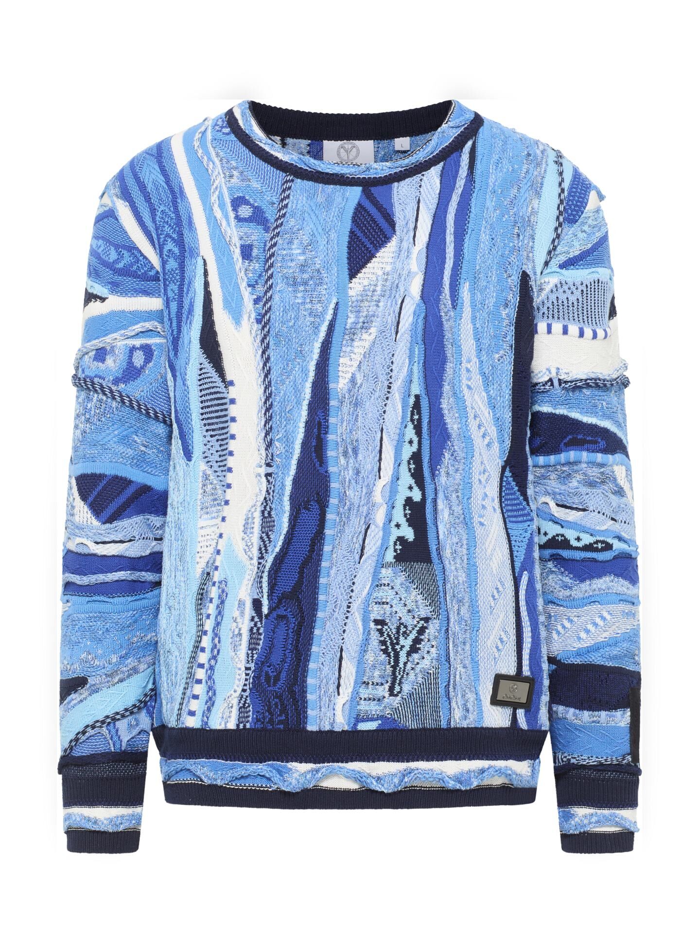 Rundhals Strickpullover
