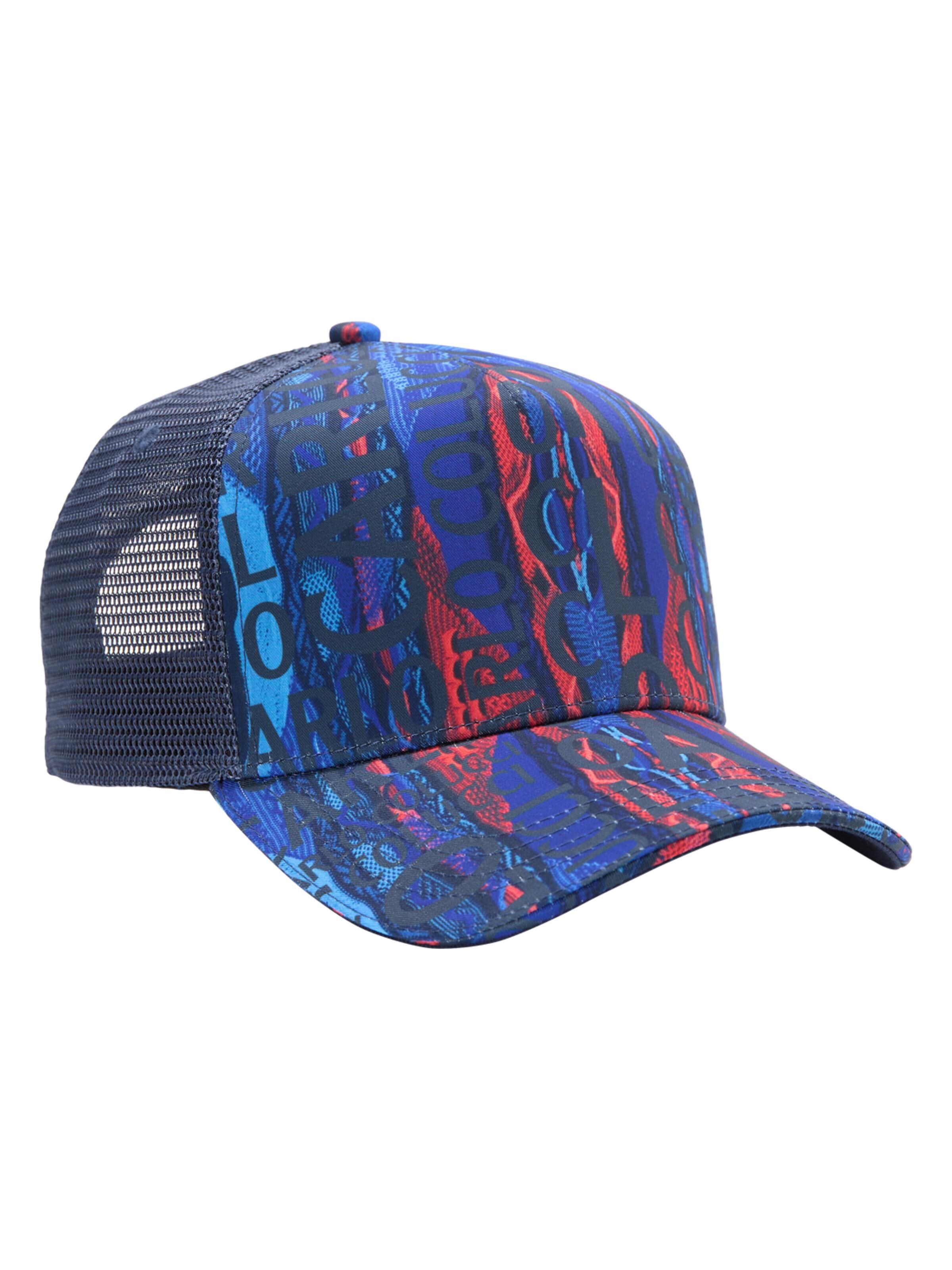  Trucker cap with allover print