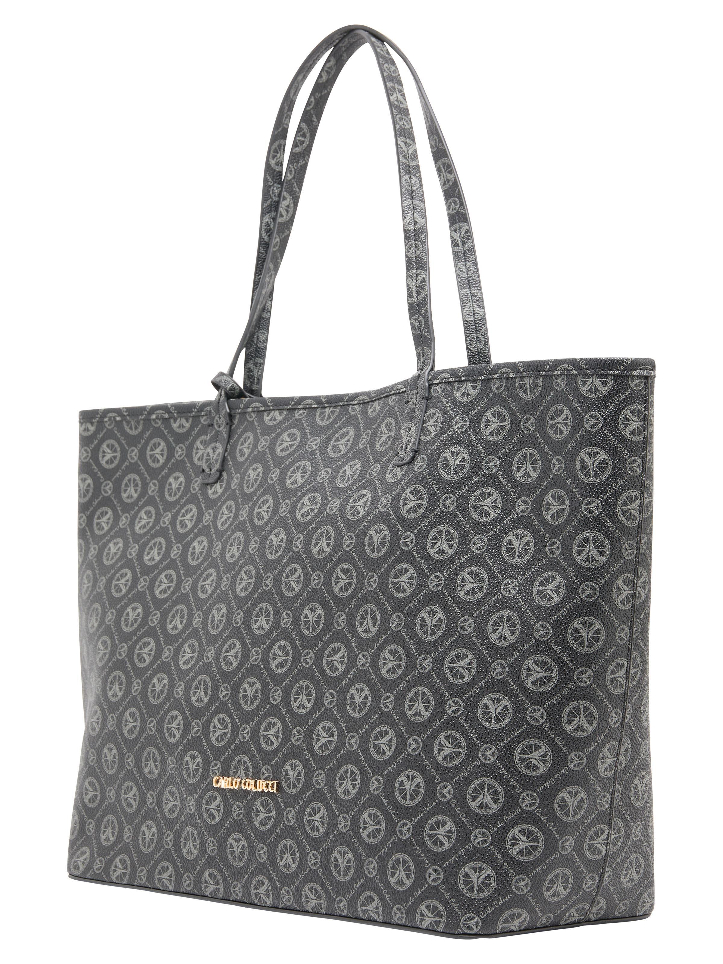 Großer Shopper mit Logoprint