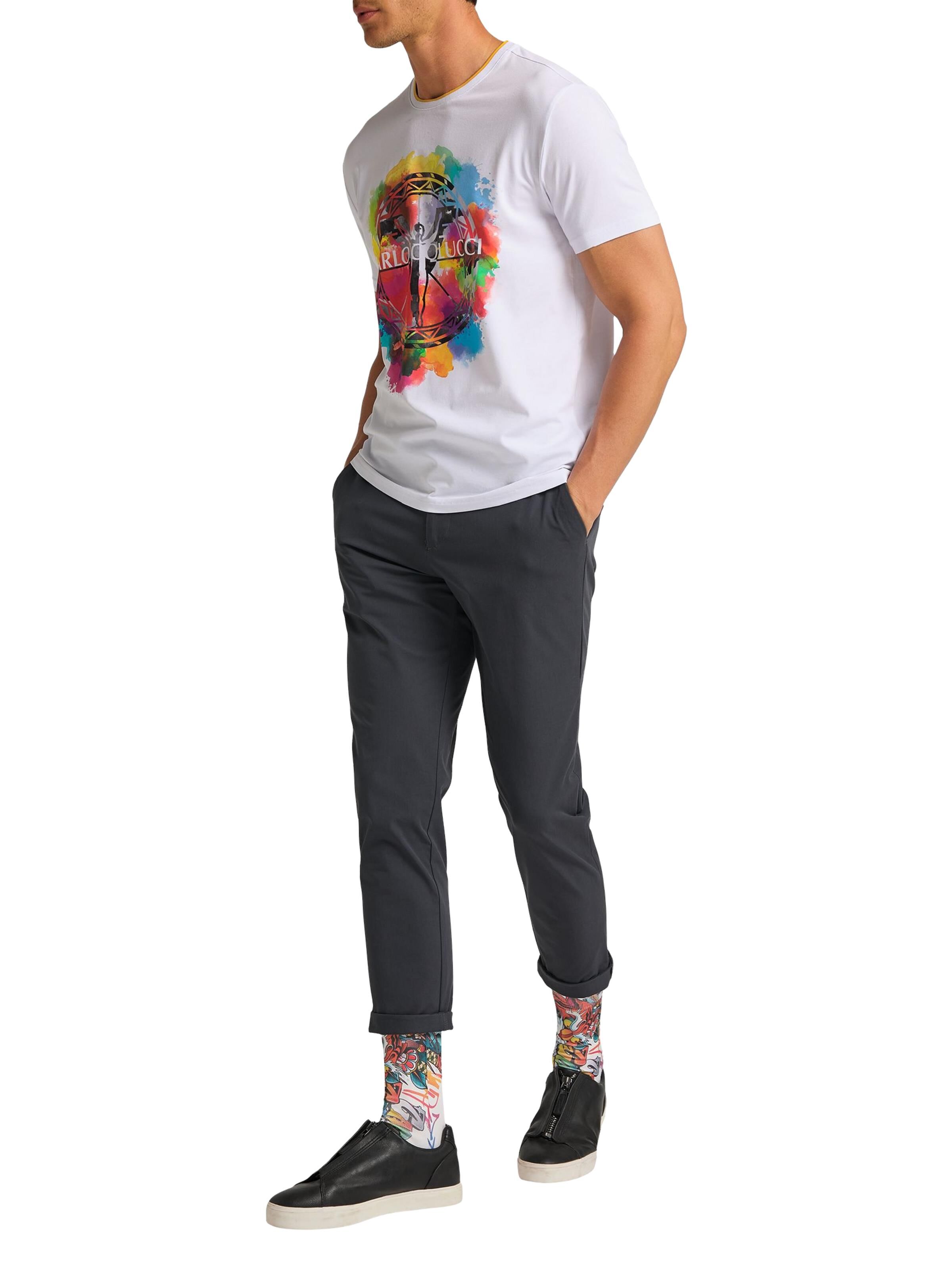 Bedruckte Socken im Graffiti-Style, 1er Pack