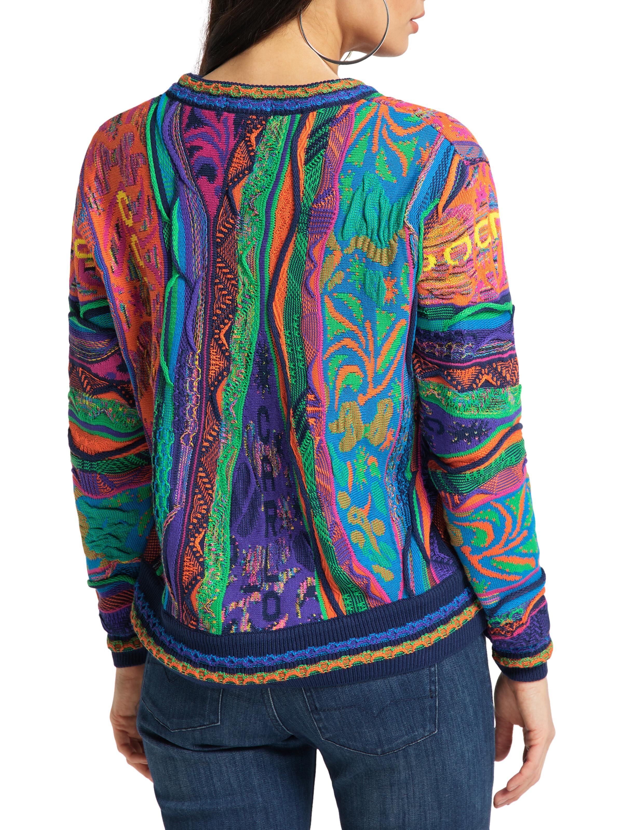 Damen Jacquard Pullover