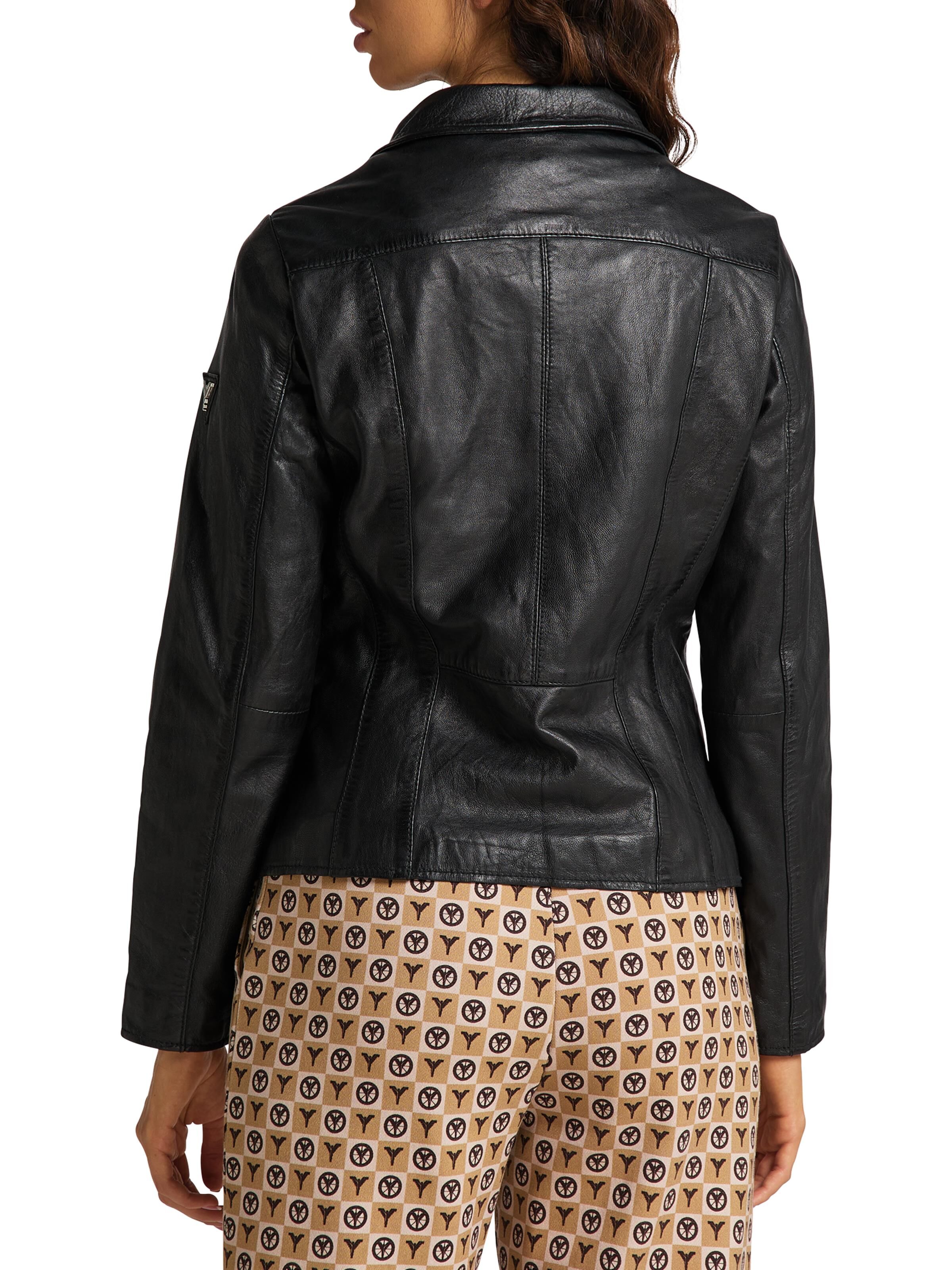Damen Lederjacke - Raven