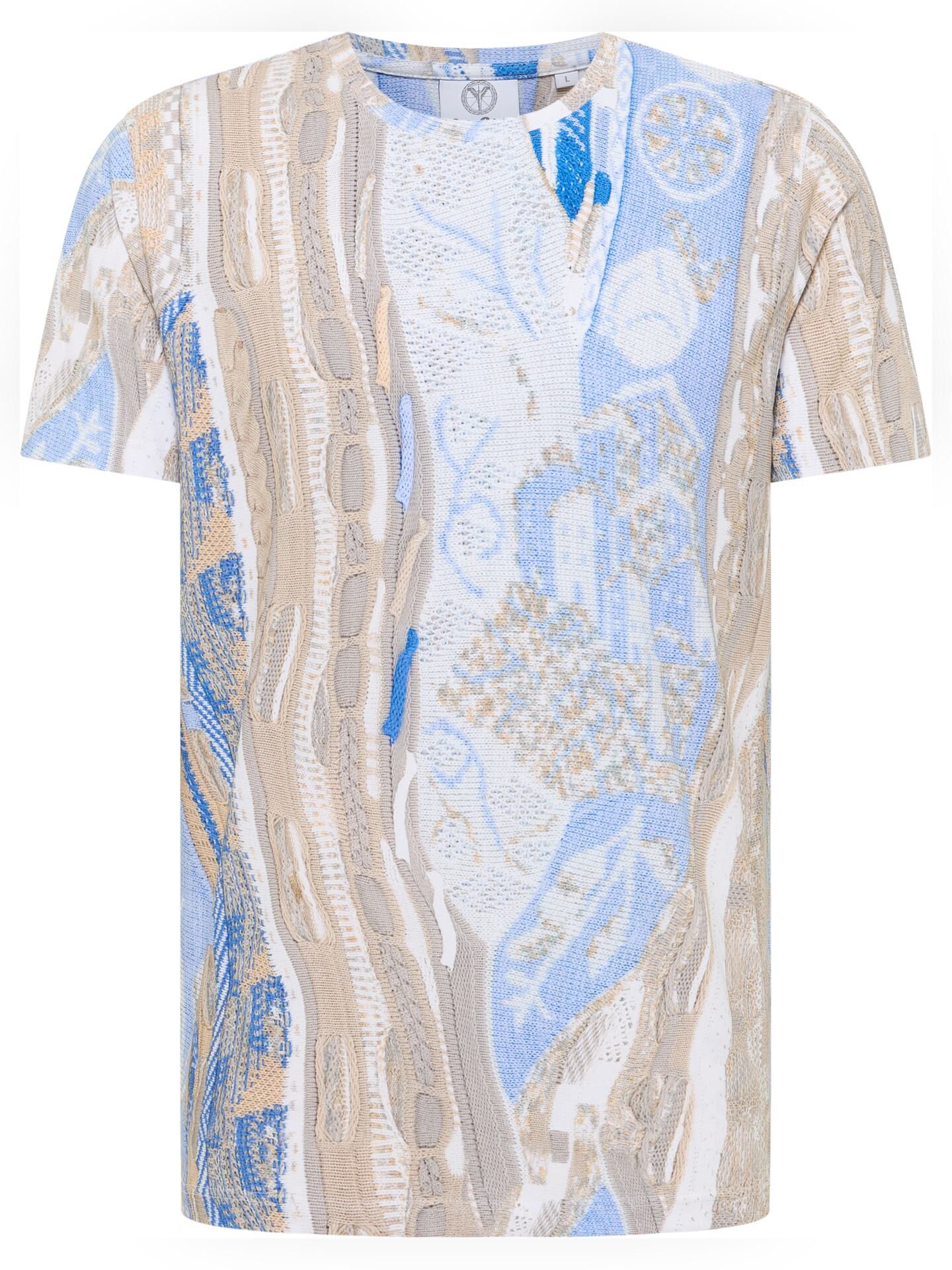 T-Shirt mit Knitprint