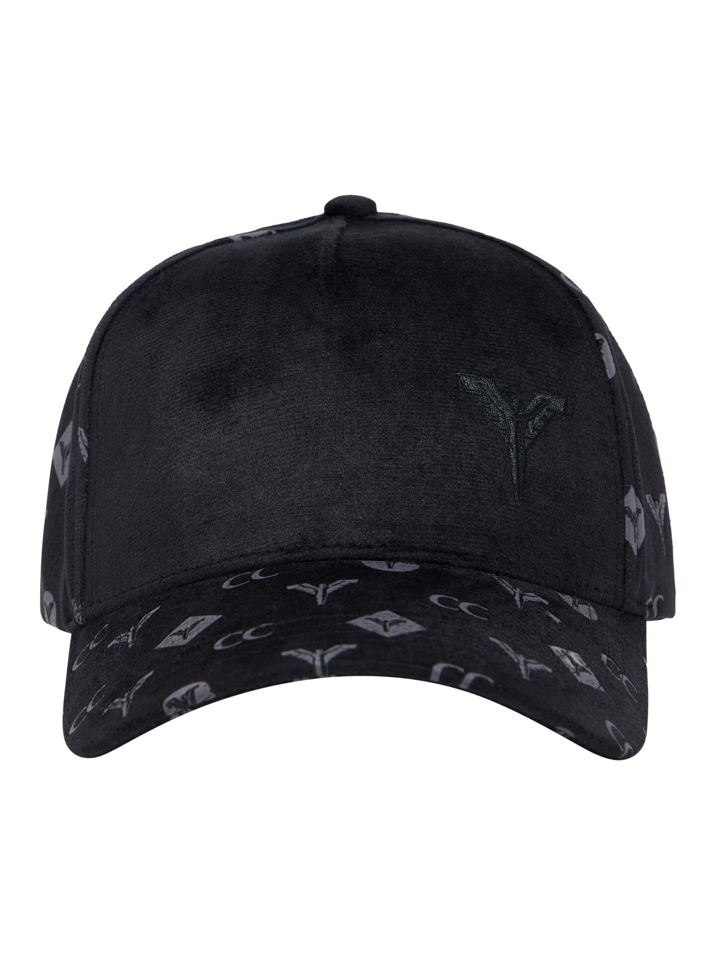 Unisex basecap with monogram print